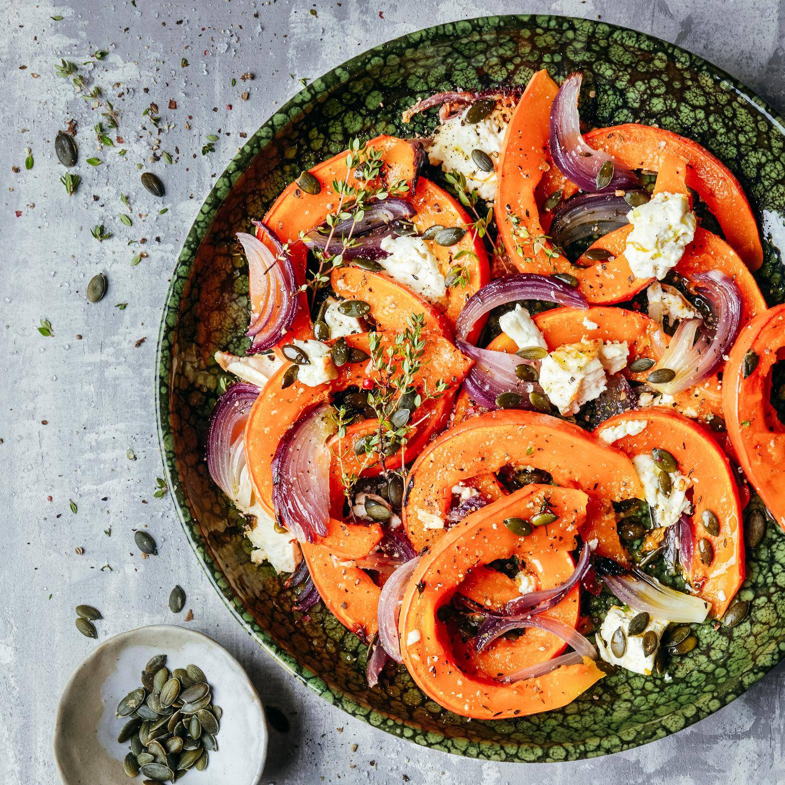 Potimarron au four avec feta et thym - Recette OptiGrill 2in1 | Tefal
