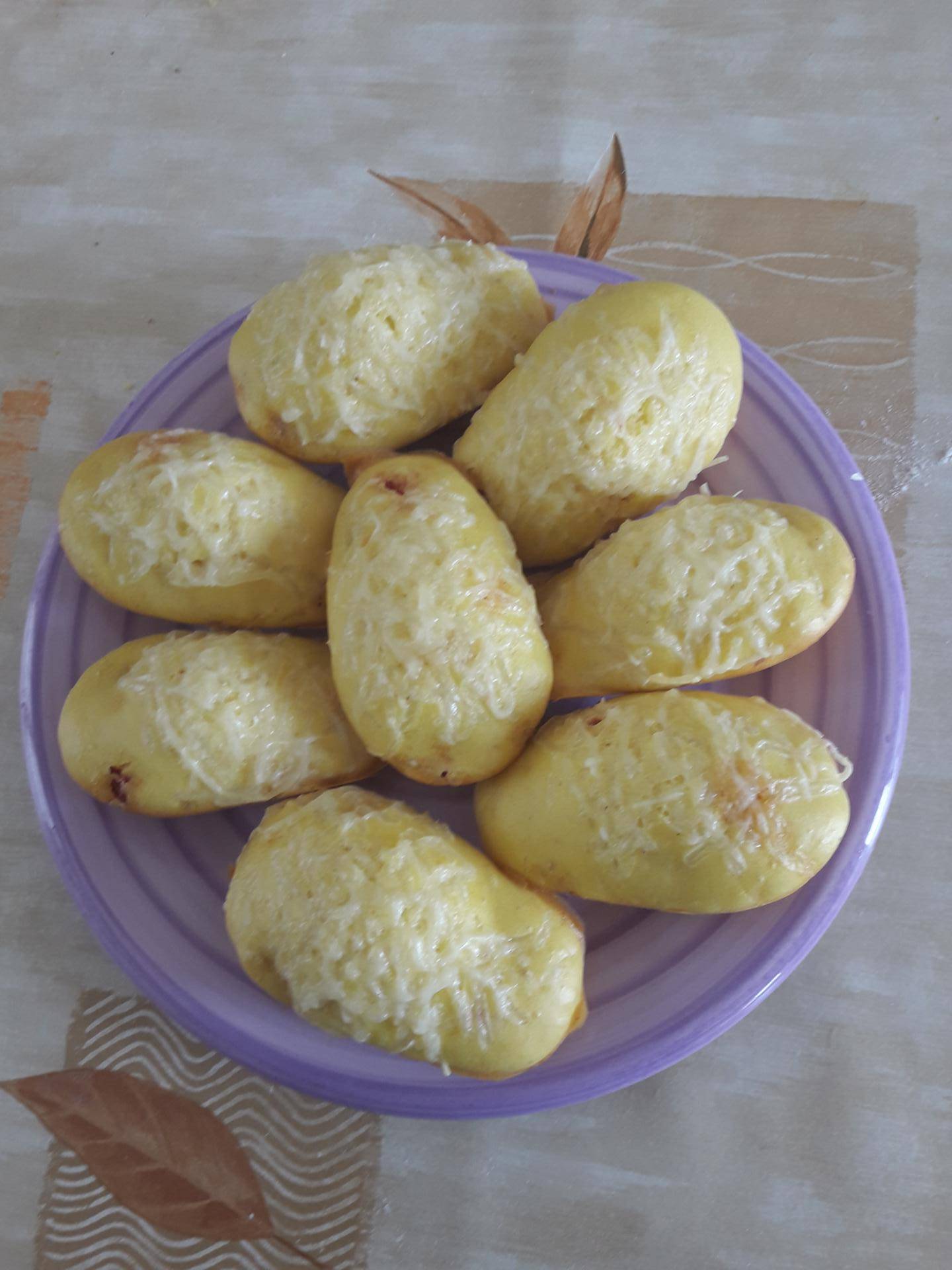 madeleine au chorizo et au gruyère - Recepten Cake Factory | Tefal