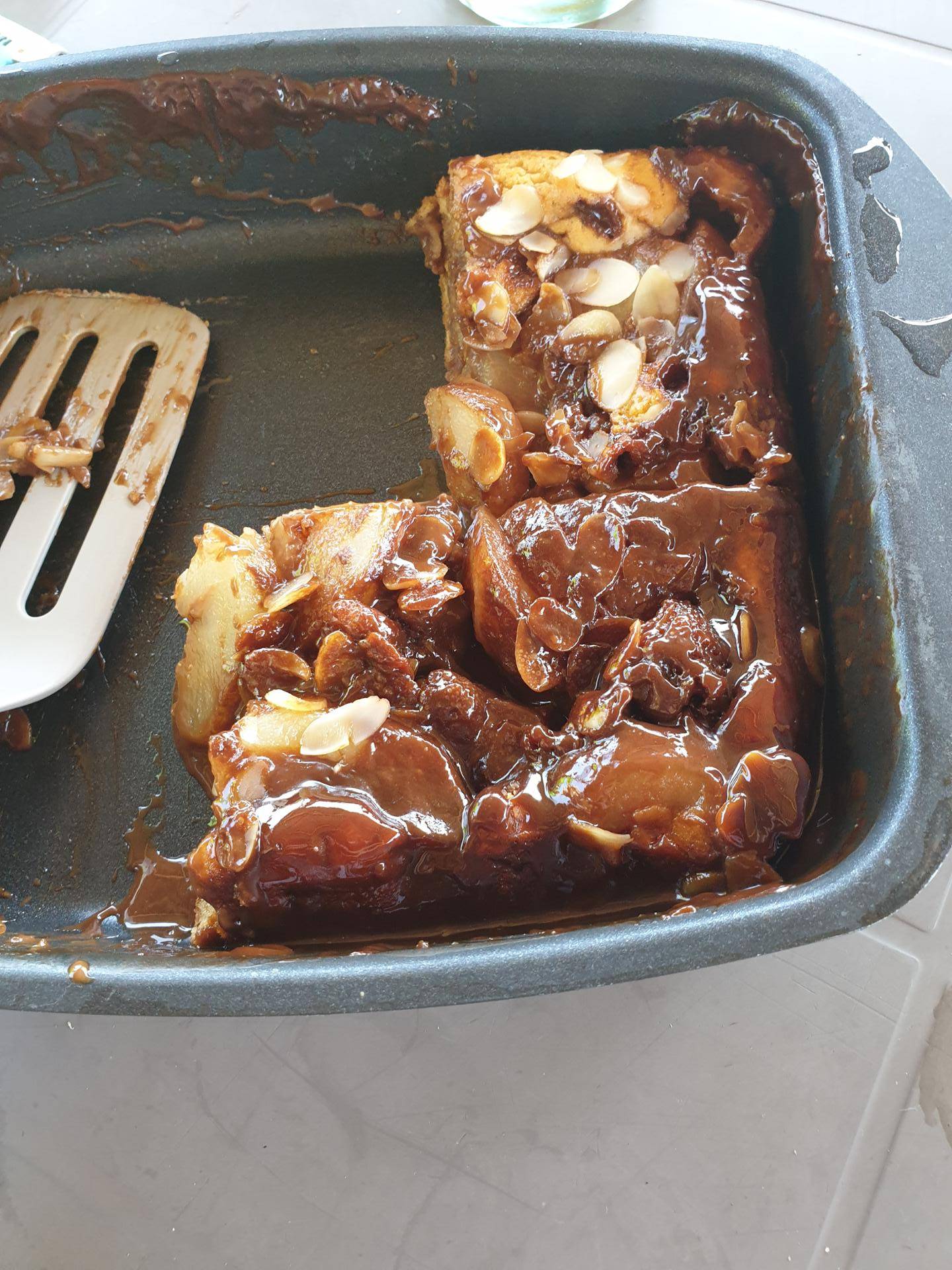 Pizza liquide version sucrer chocolat poire - Recette Cake Factory | Tefal