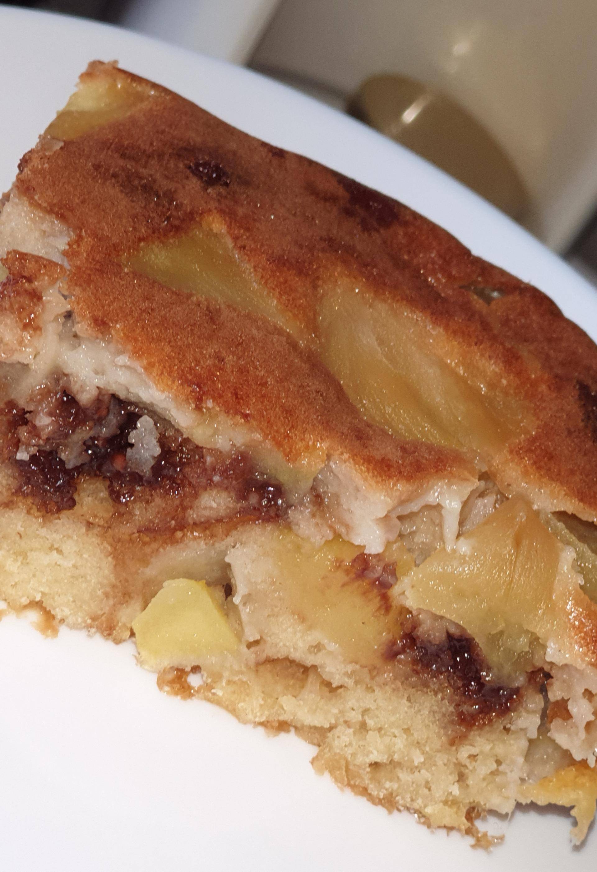 GÂTEAU AU YAOURT POMMES AMANDES CHOCOLAT - Recette Cake Factory | Tefal