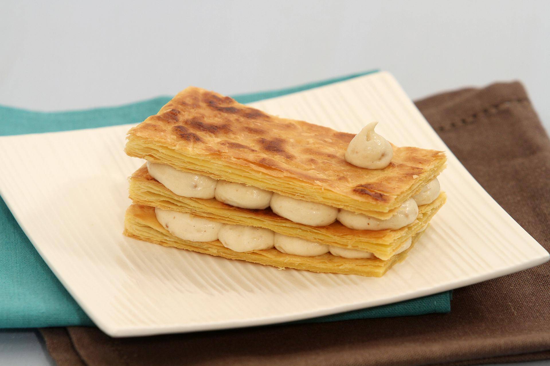 Mille-feuille classique praliné - Recette Balance de cuisine | Tefal