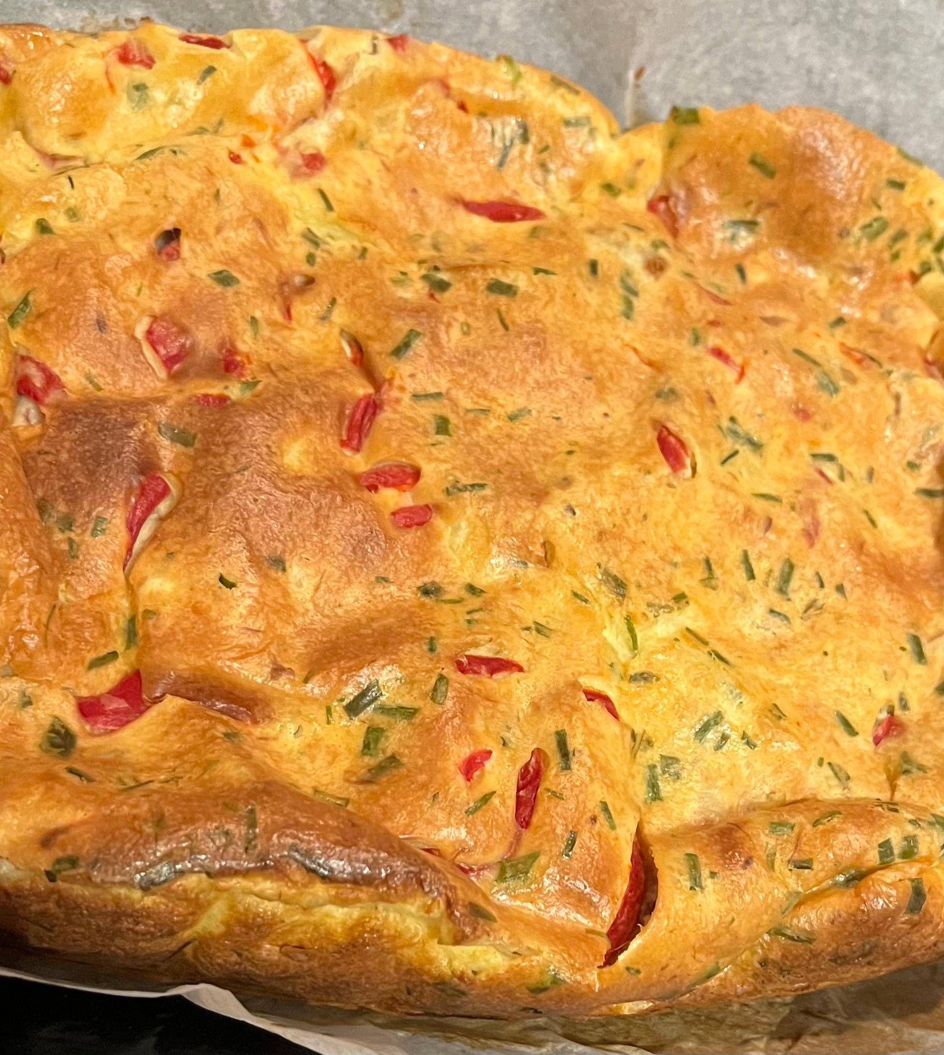 Clafoutis salé - Recette Cake Factory | Tefal