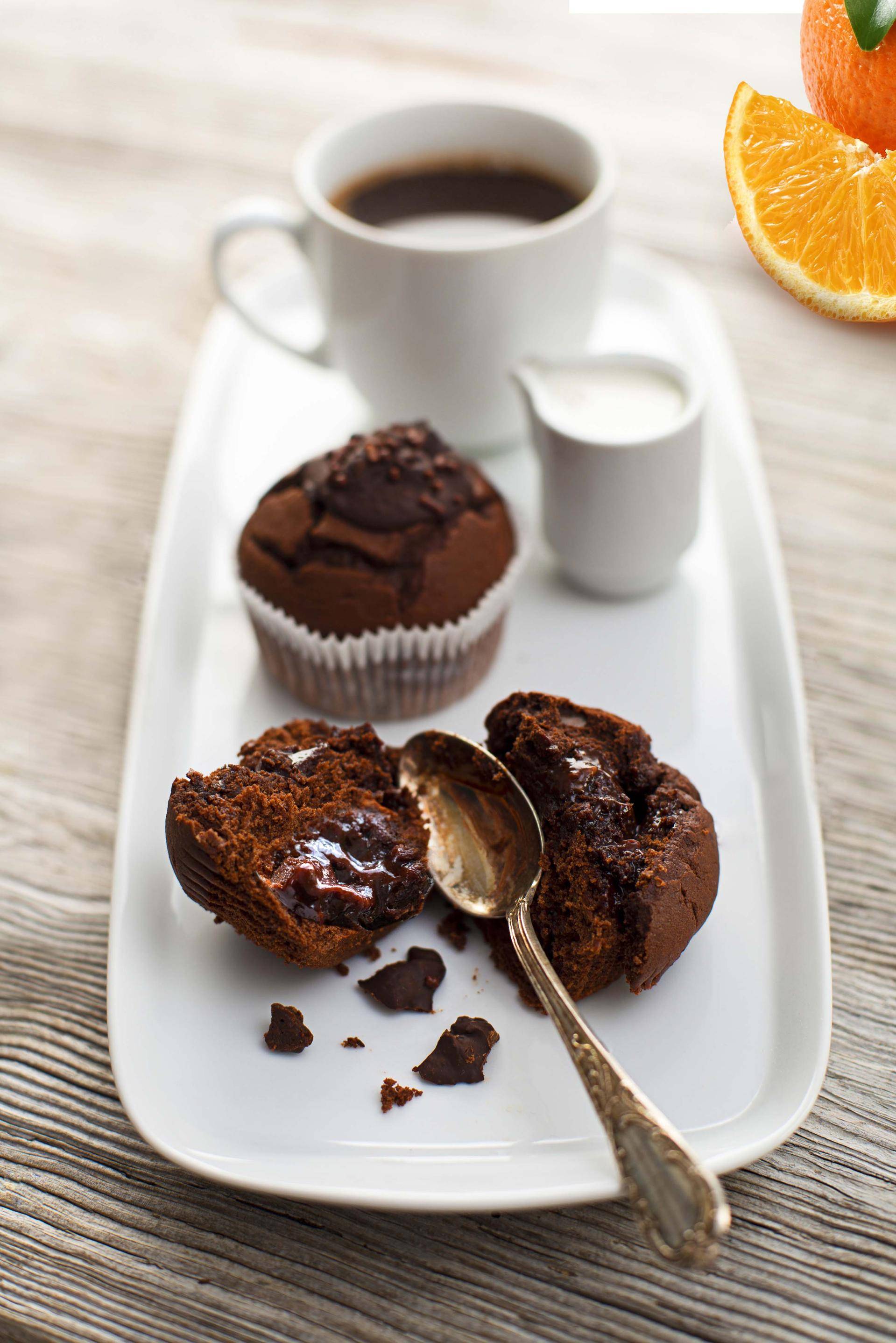 Cœurs coulants au chocolat et à l'orange - Recette Cake Factory | Tefal