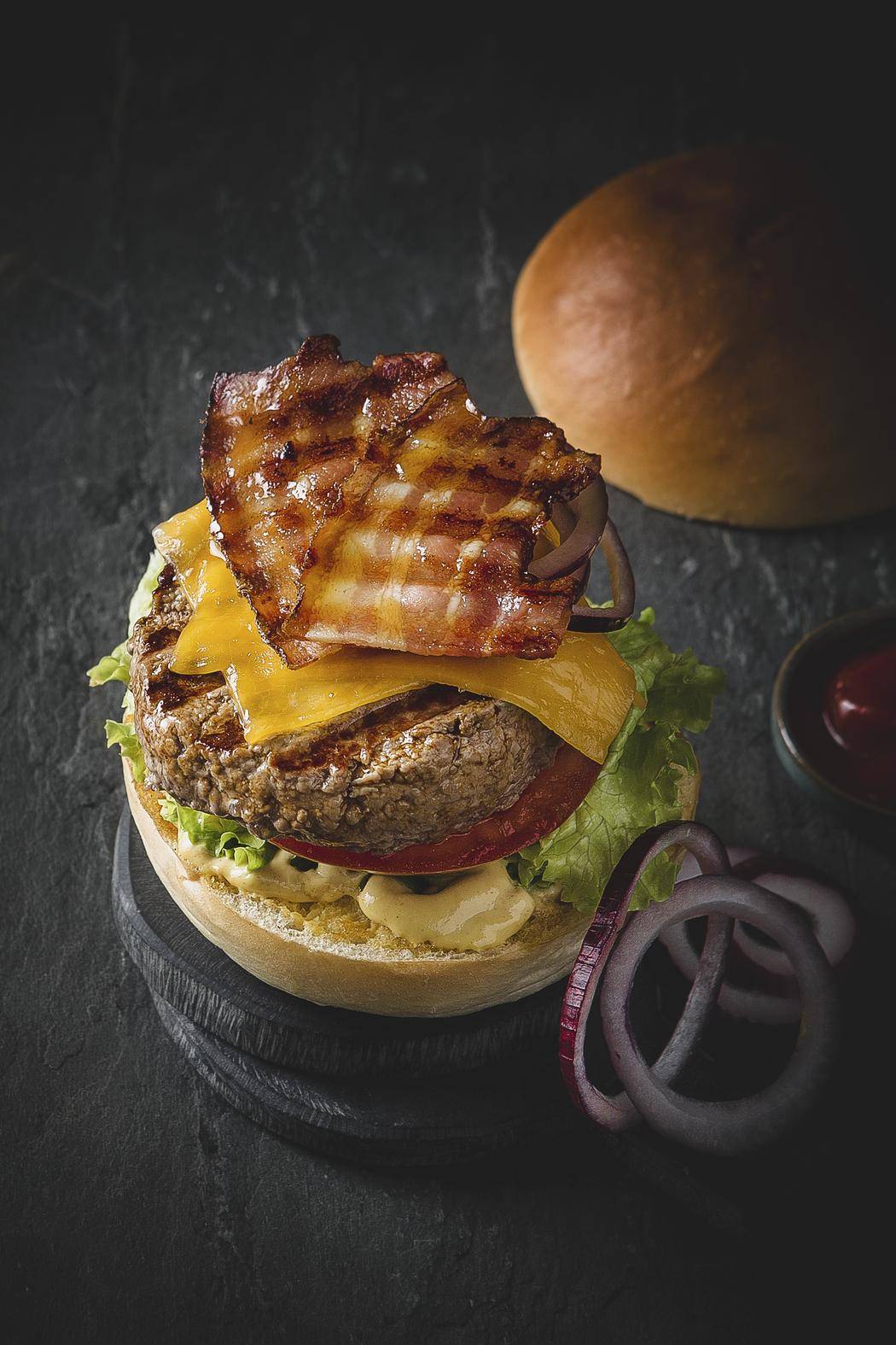 Cheeseburger au bacon - Recette Optigrill Elite | Tefal