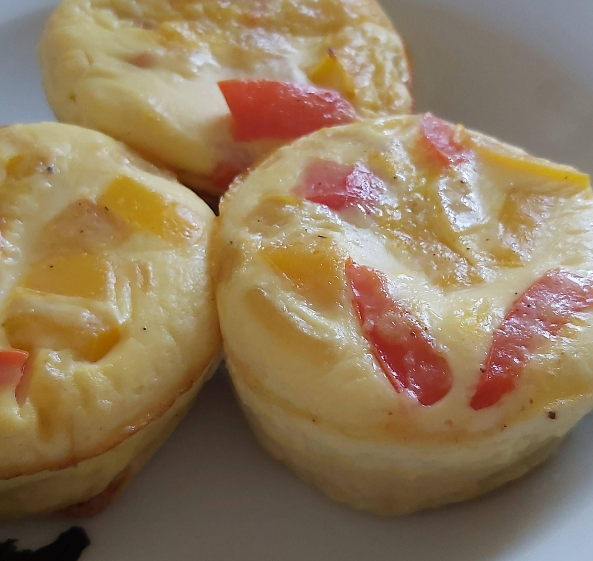 Quiches sans pâte aux poivrons - Recette Cake Factory | Tefal