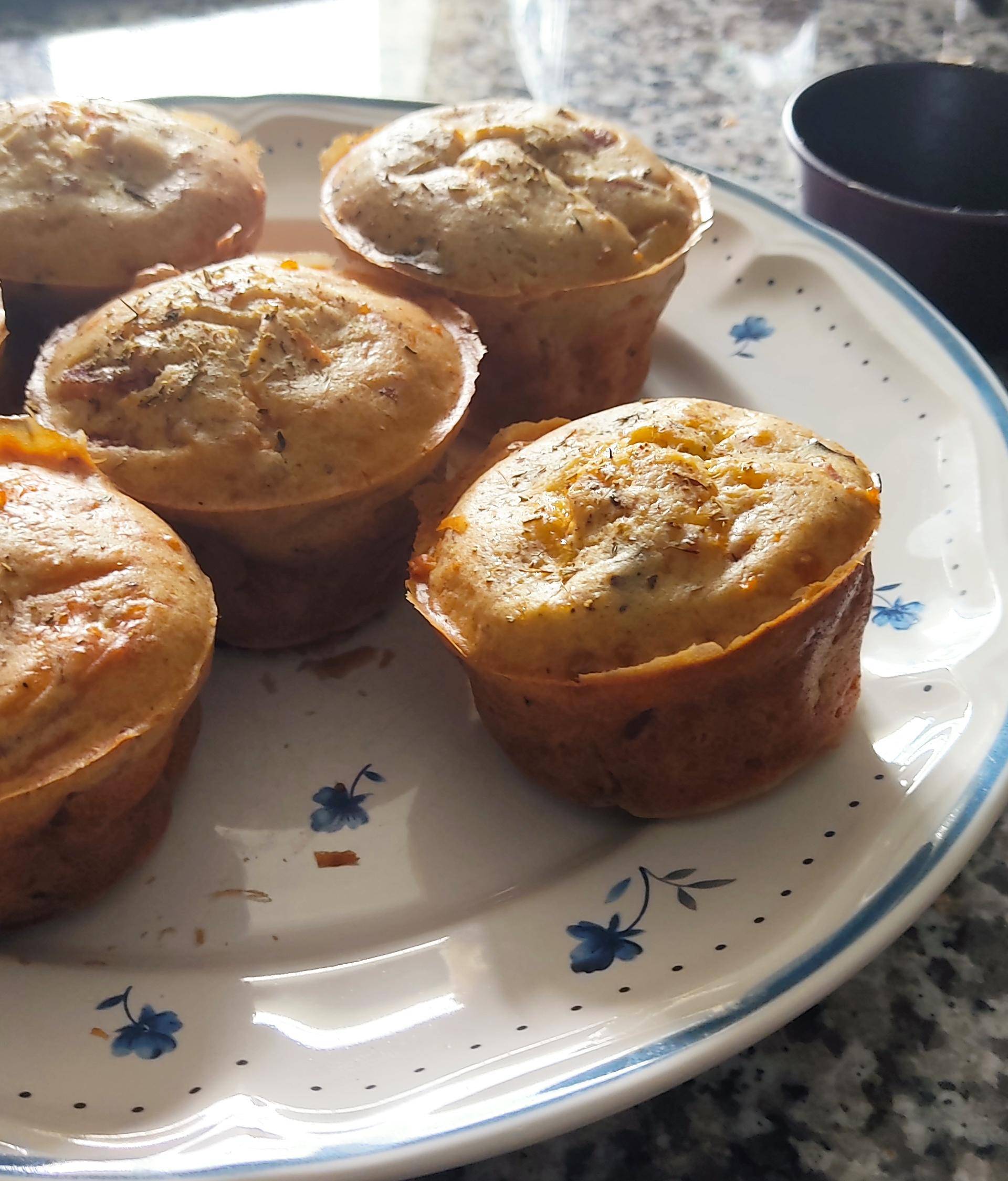 Muffins jambon fromage - Recepten Cake Factory Délices | Tefal