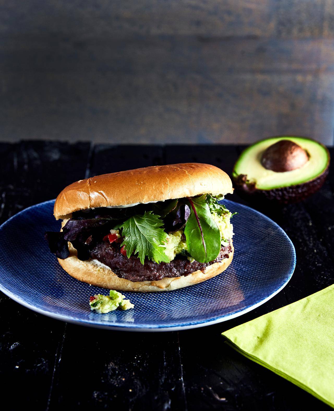 Burger au guacamole - Recette OptiGrill + | Tefal