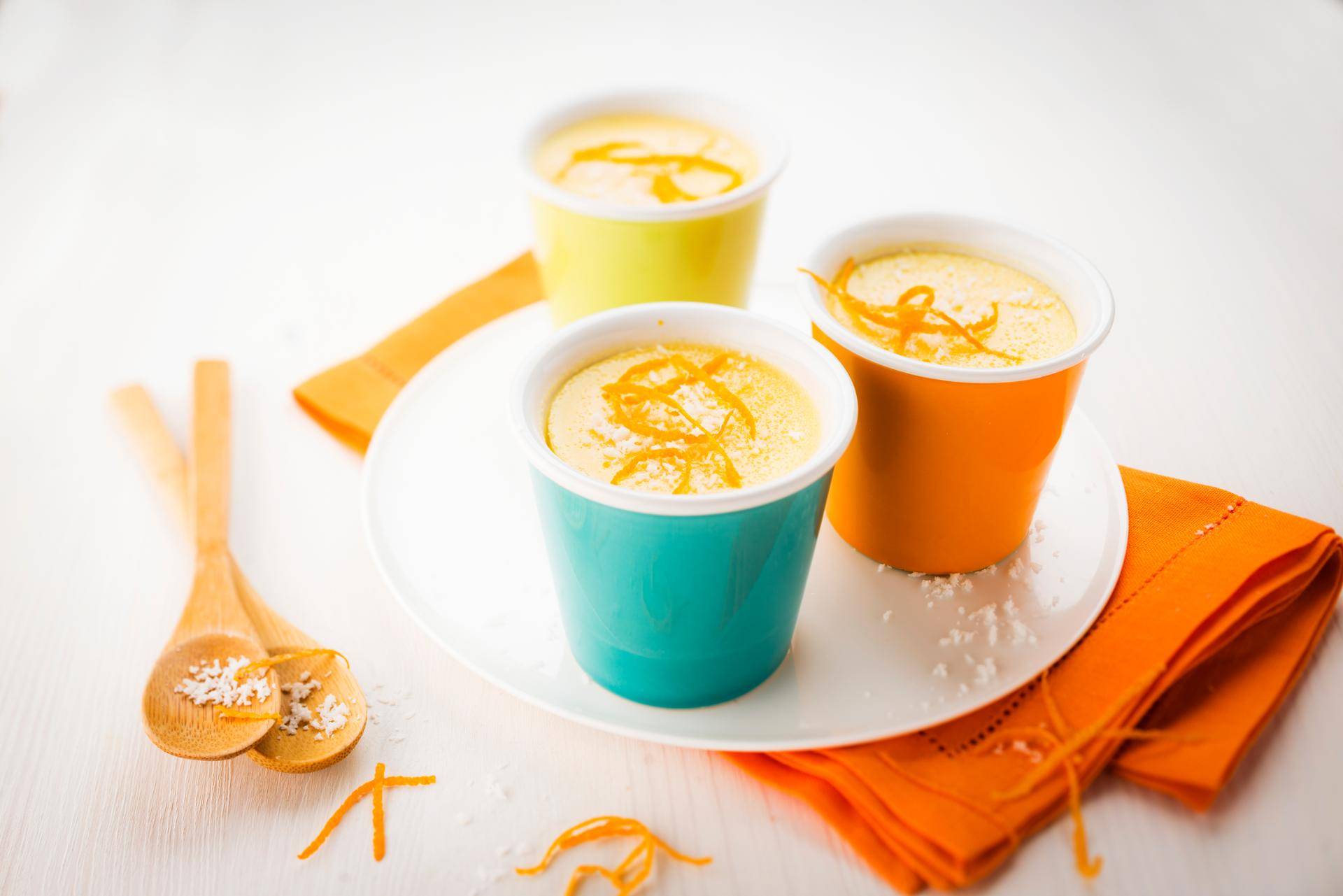 Flan à l'orange - Recette Balance de cuisine | Tefal