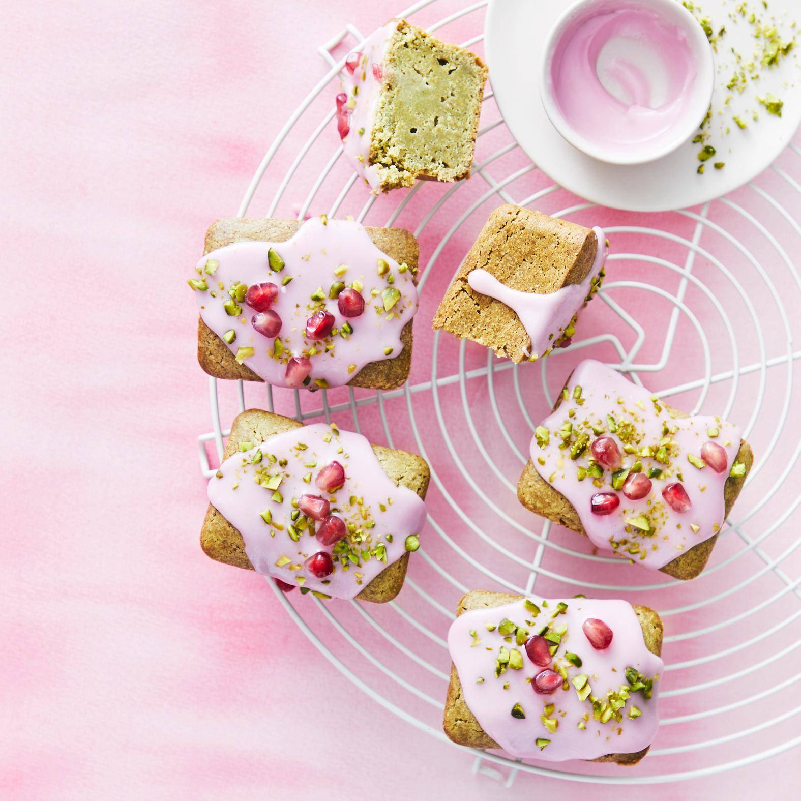 Cakes pistache et matcha vegan - Recepten Cake Factory | Tefal