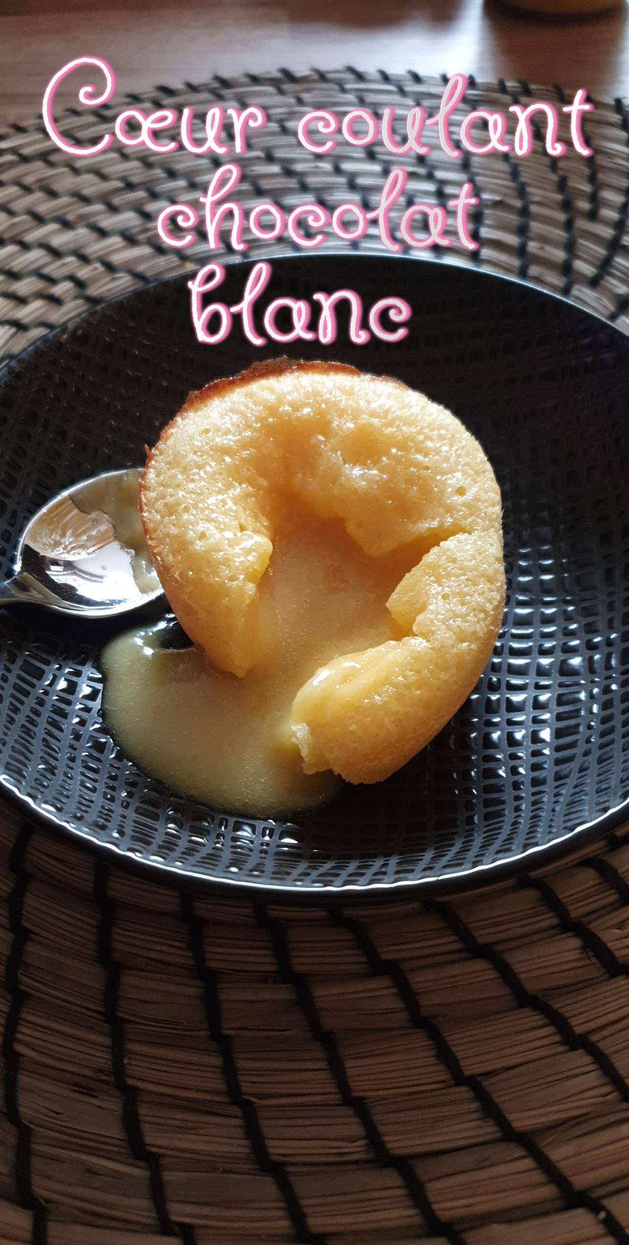 Cœur coulant chocolat blanc - Recette Cake Factory | Tefal