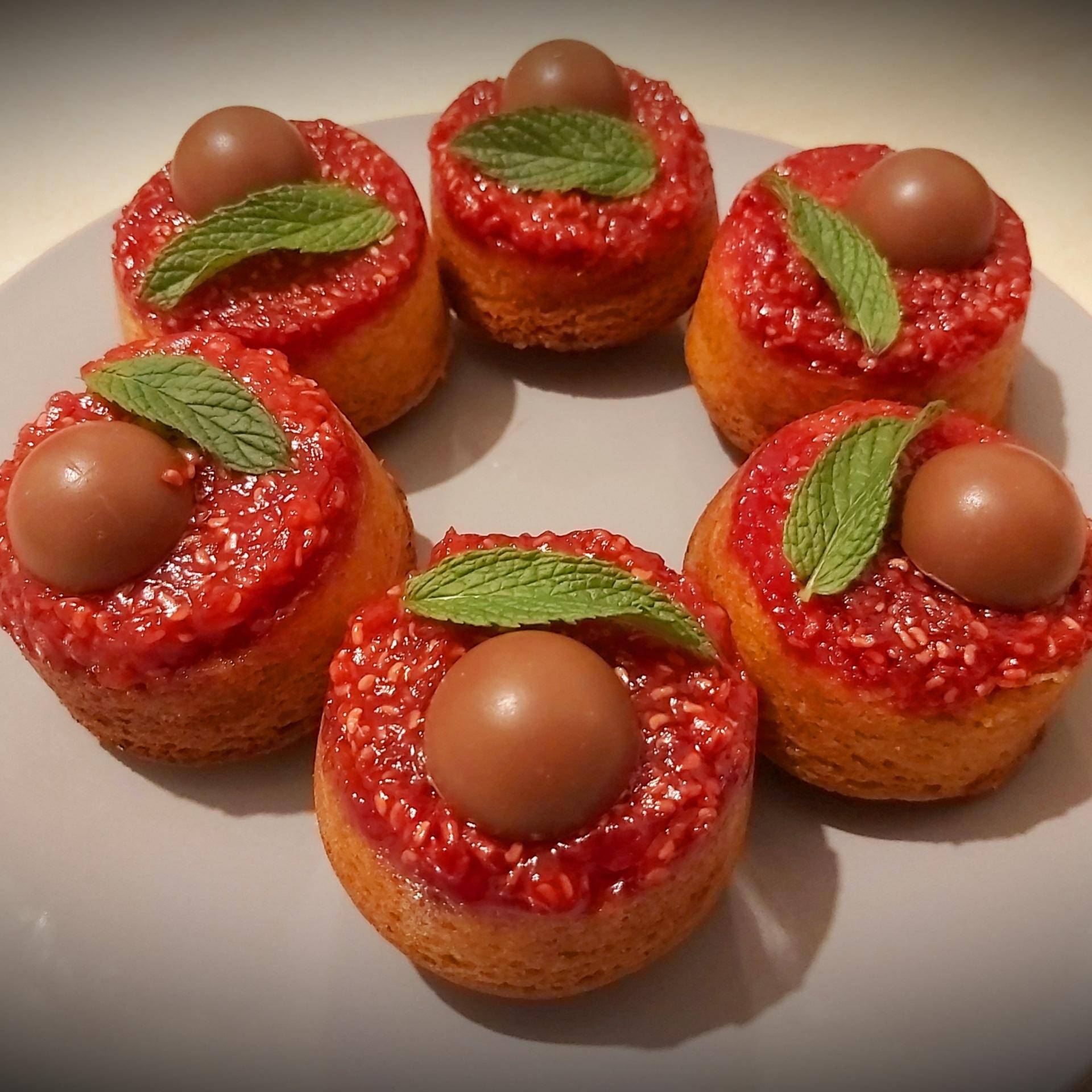Mini Tatins aux Framboises - Recette Cake Factory | Tefal