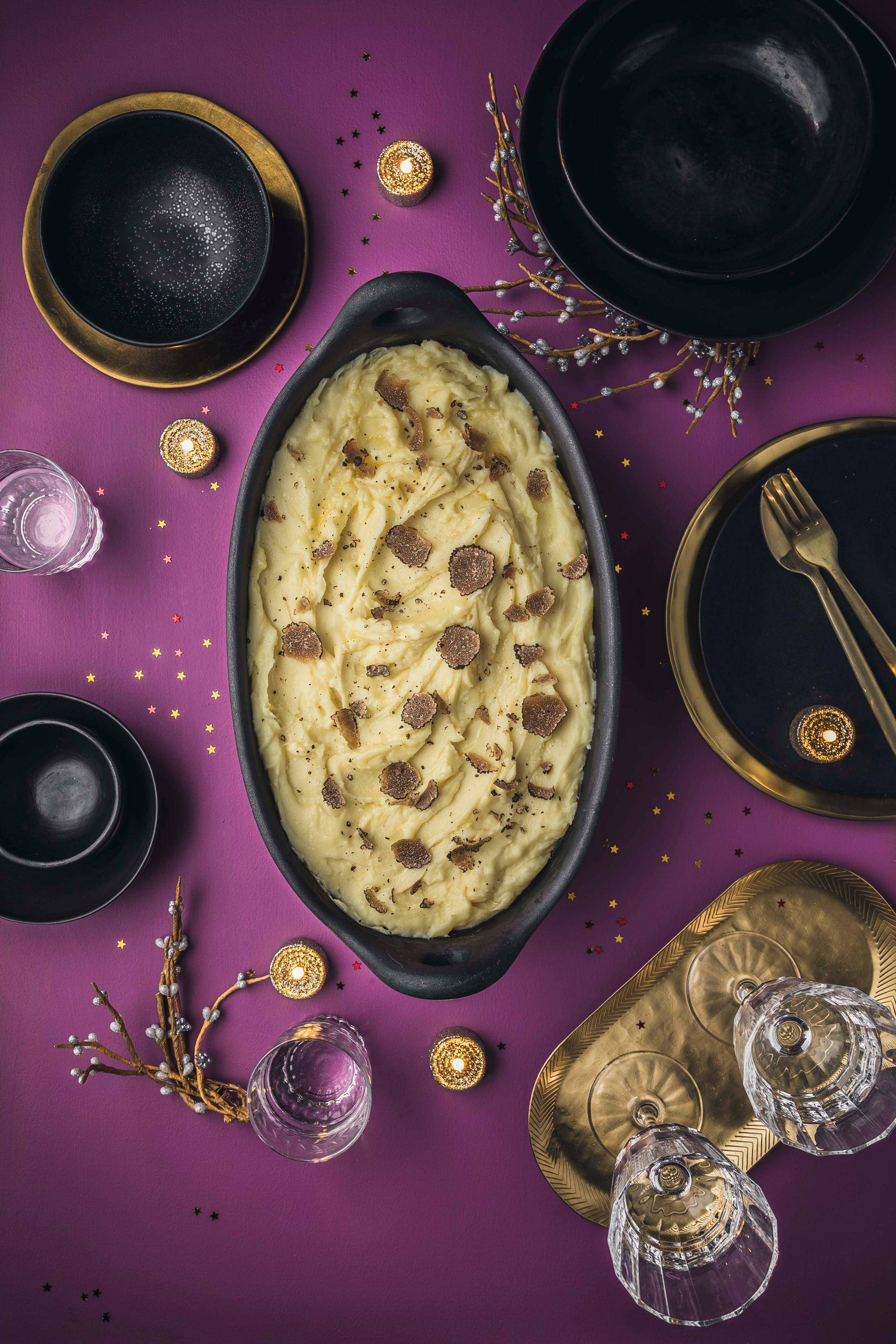 Purée de pommes de terre à la truffe - Recepten Poêles et Casseroles | Tefal