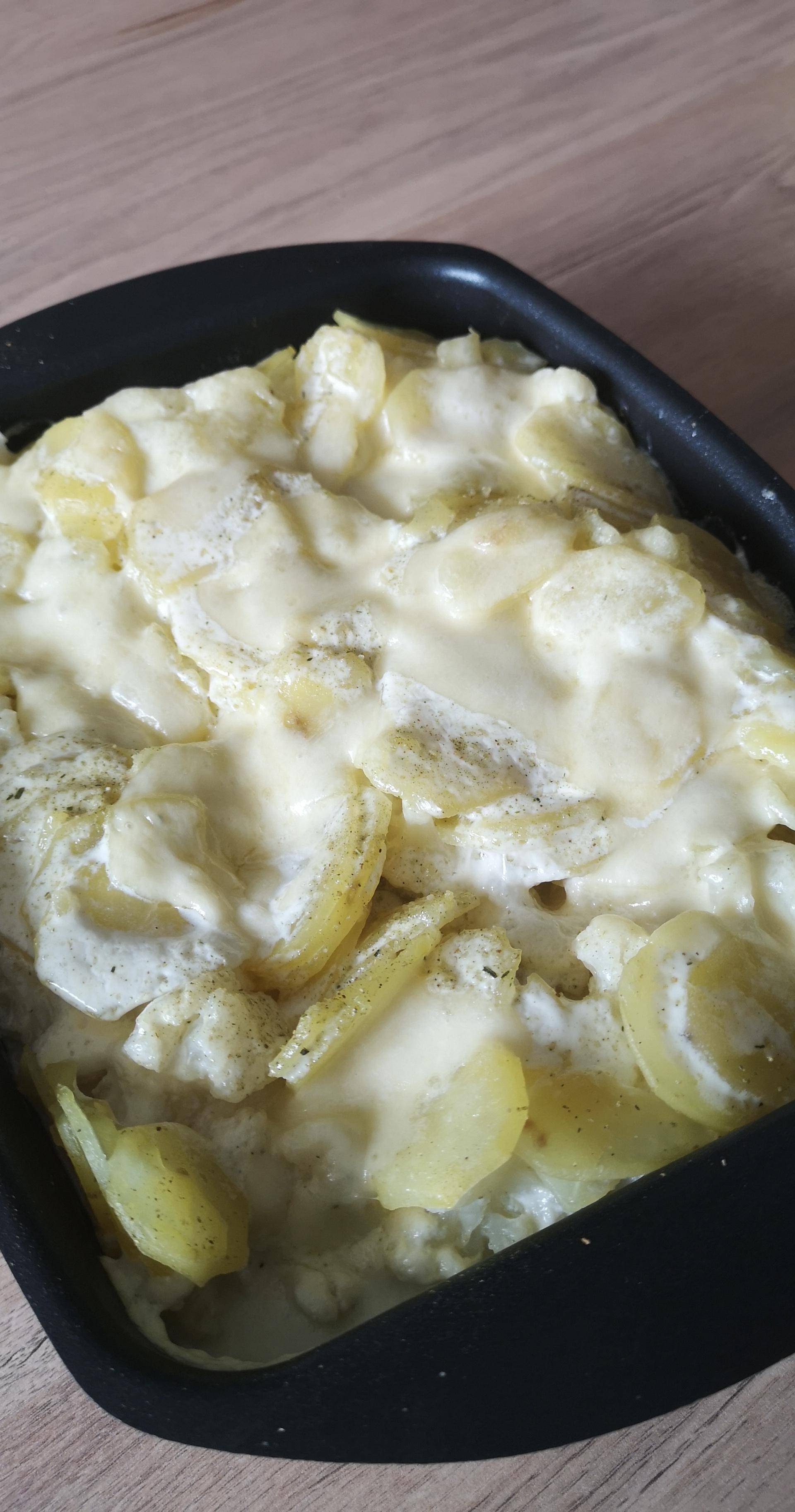Gratin chou fleur pomme de terre poulet - Recette Cake Factory | Tefal