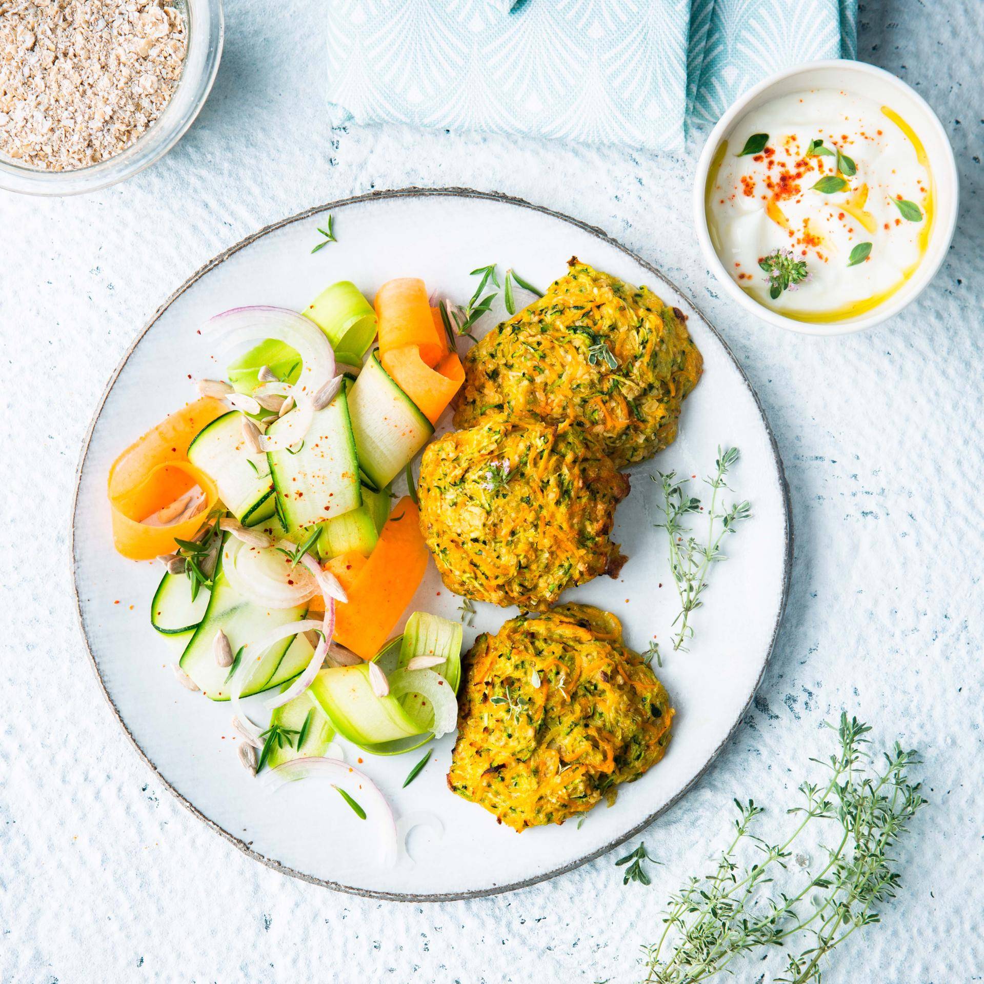 Galettes de légumes - Recepten Poêles et Casseroles | Tefal