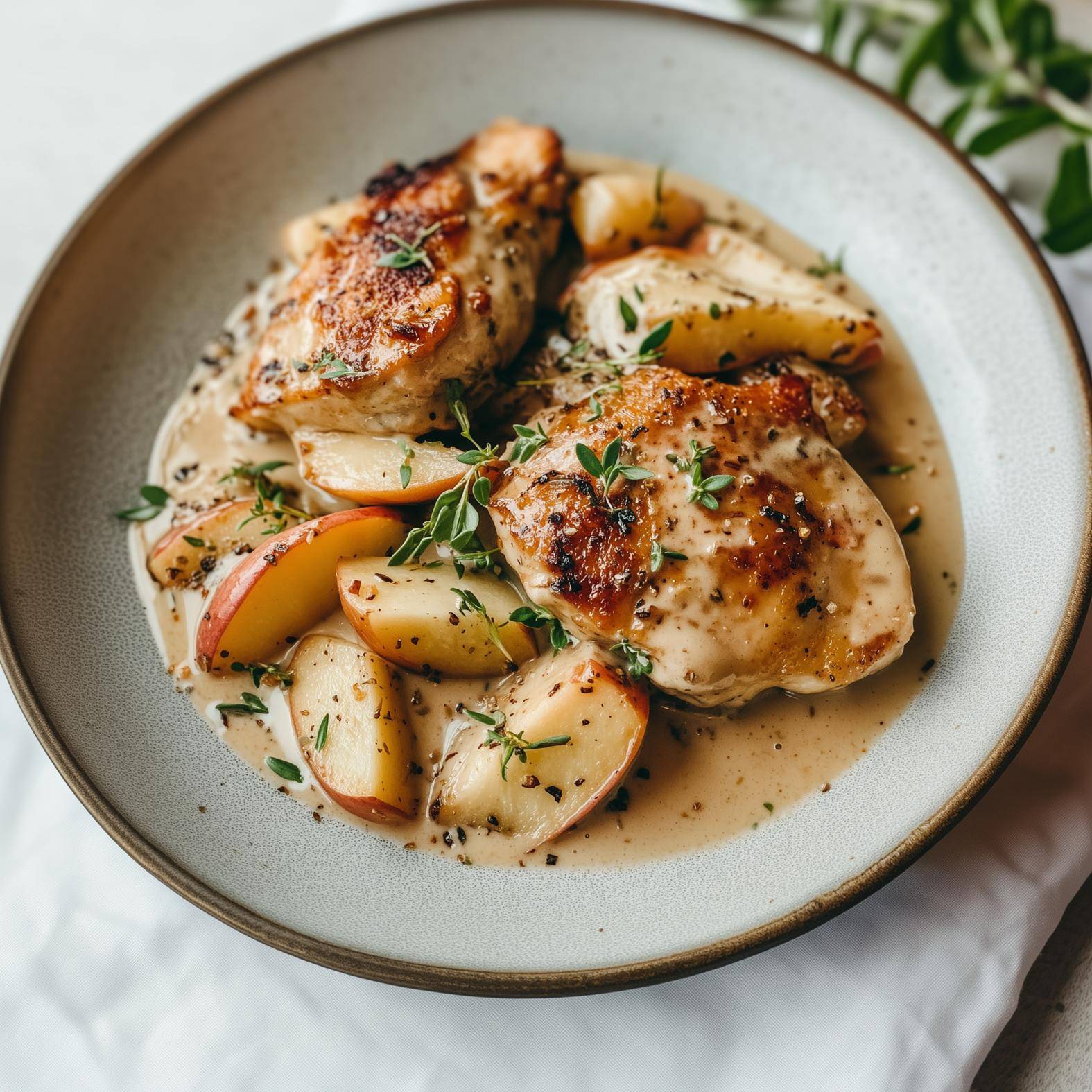 Poulet vallée d’Auge - Recette undefined | Tefal