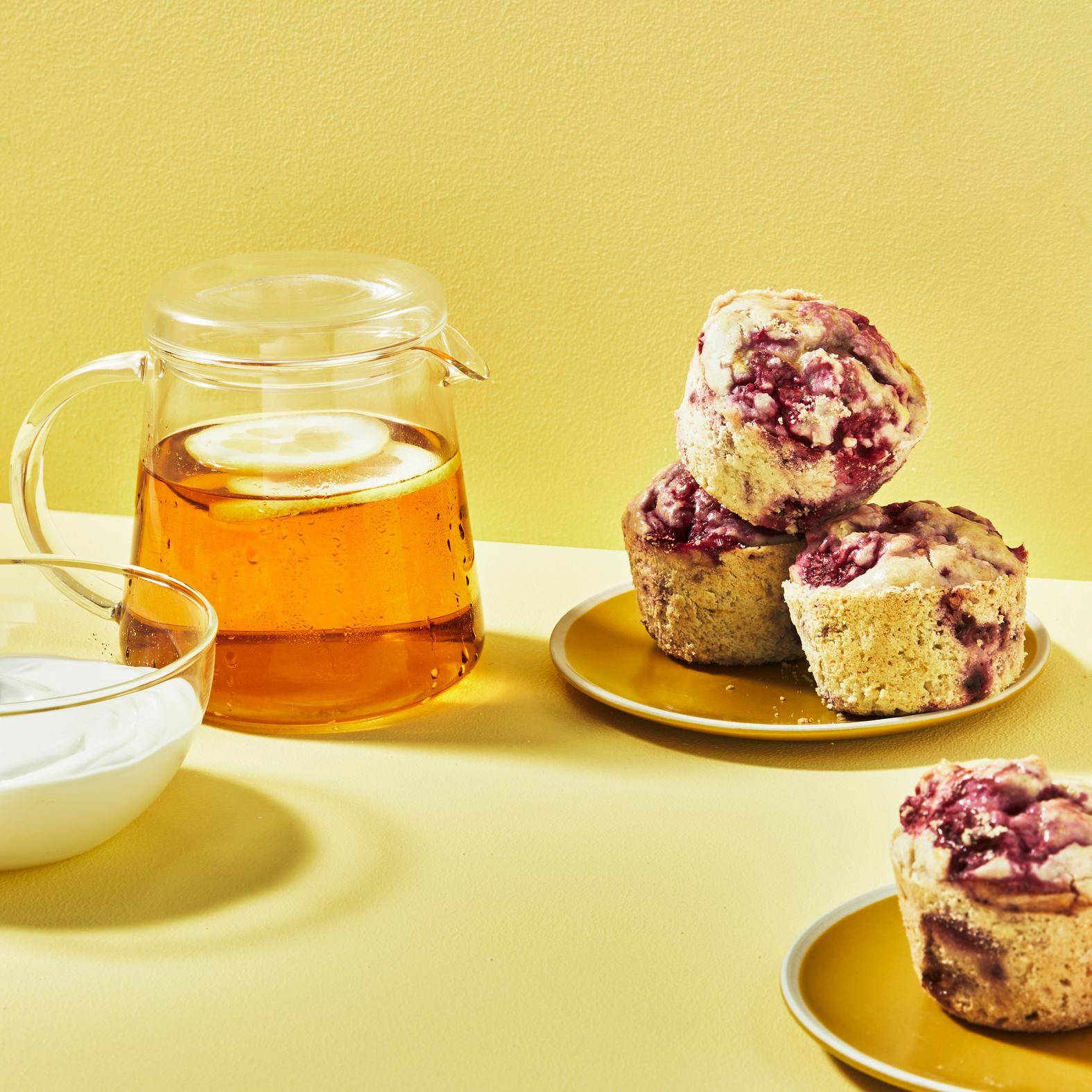 Glutenvrije Amerikaanse frambozen scones - Recepten Cake Factory | Tefal