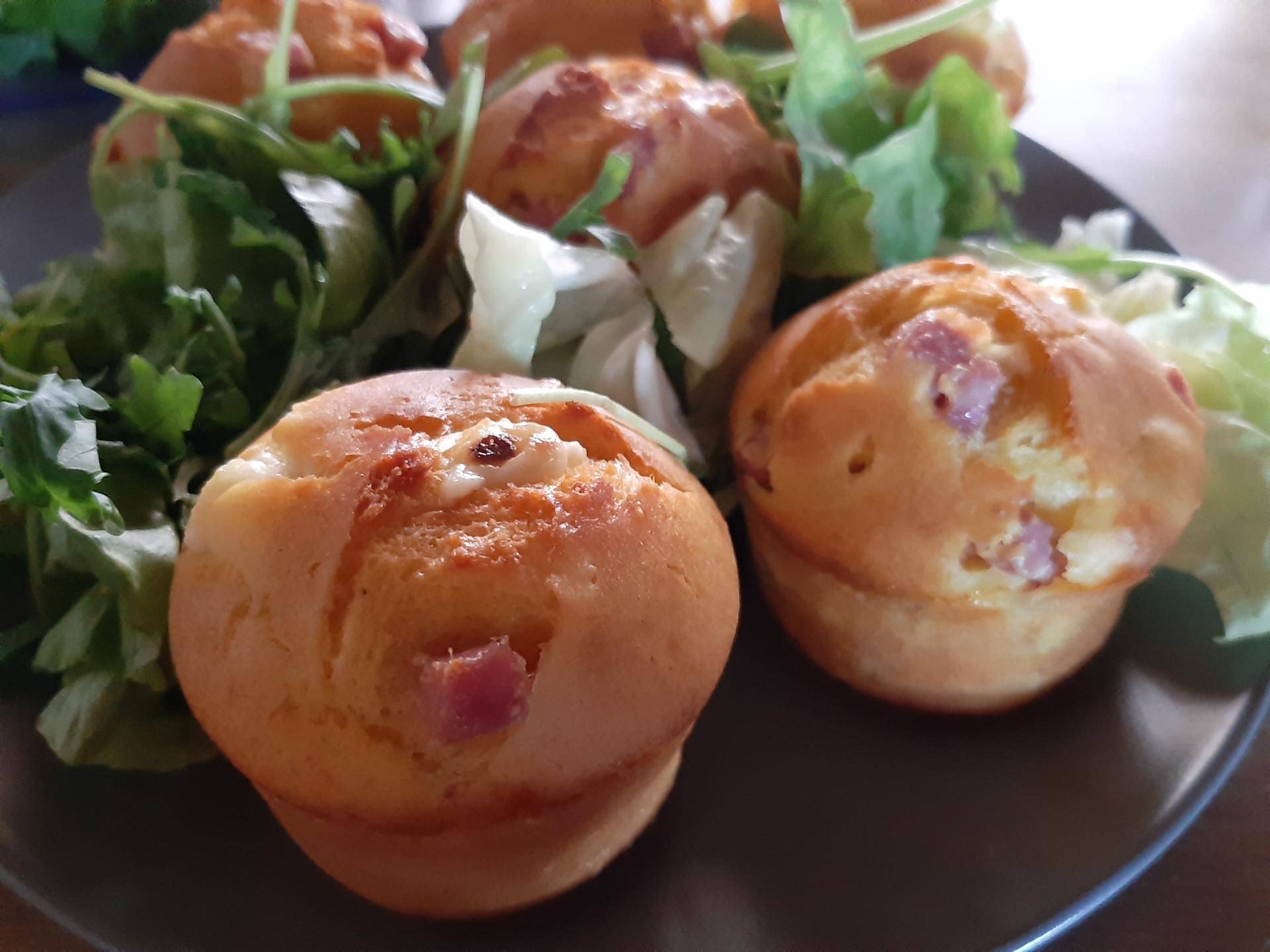 Muffins kiri-jambon - Recette Cake Factory | Tefal