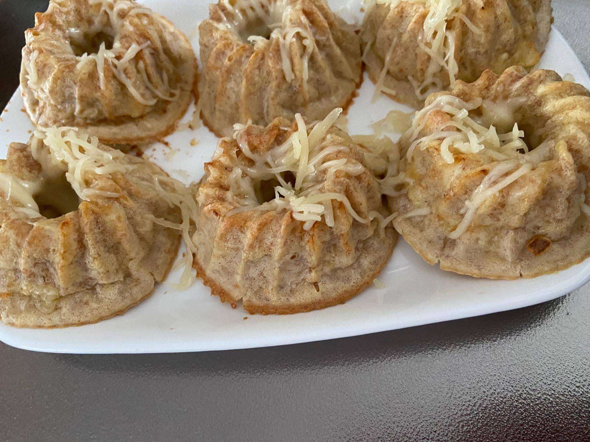 Mini volcans au fromage - Recette Cake Factory Délices | Tefal