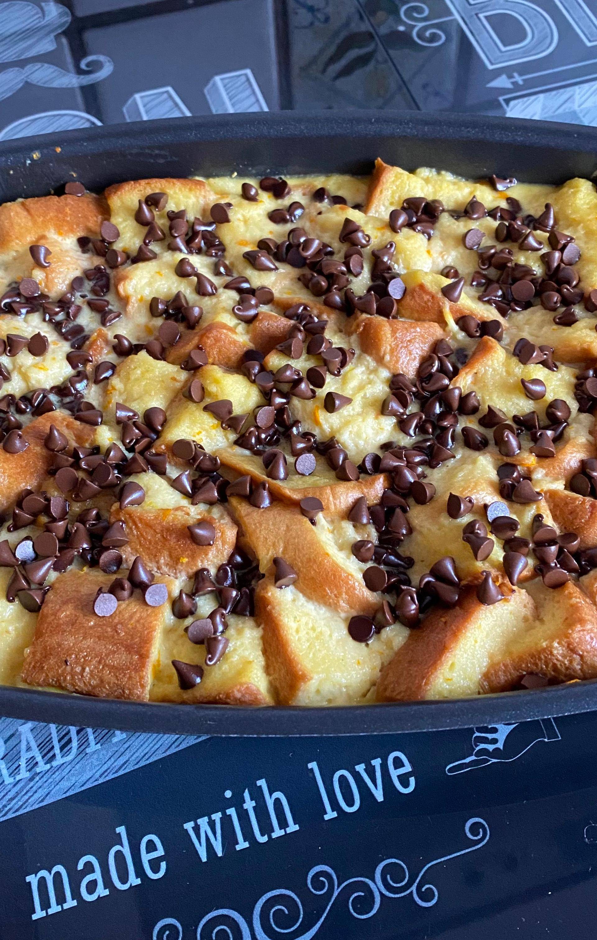 Brioche perdue au pépites de chocolat et orange - Recette Cake Factory | Tefal