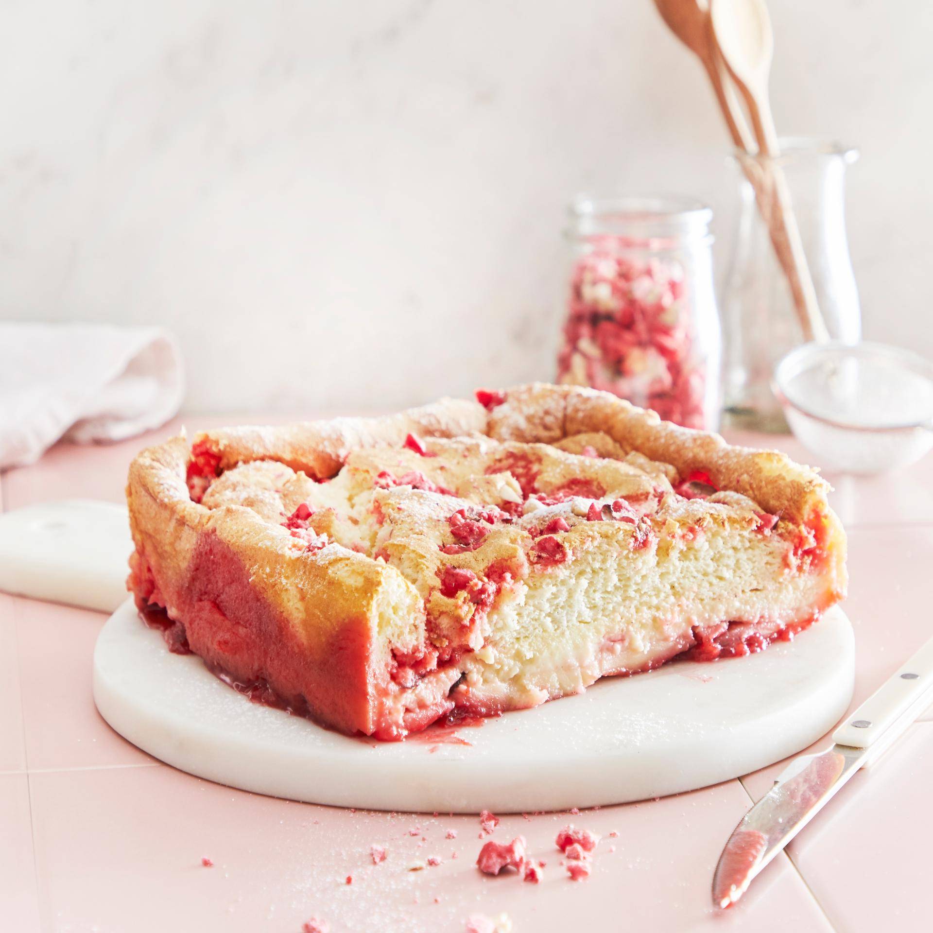 Flan magique aux pralines - Recepten Cake Factory | Tefal