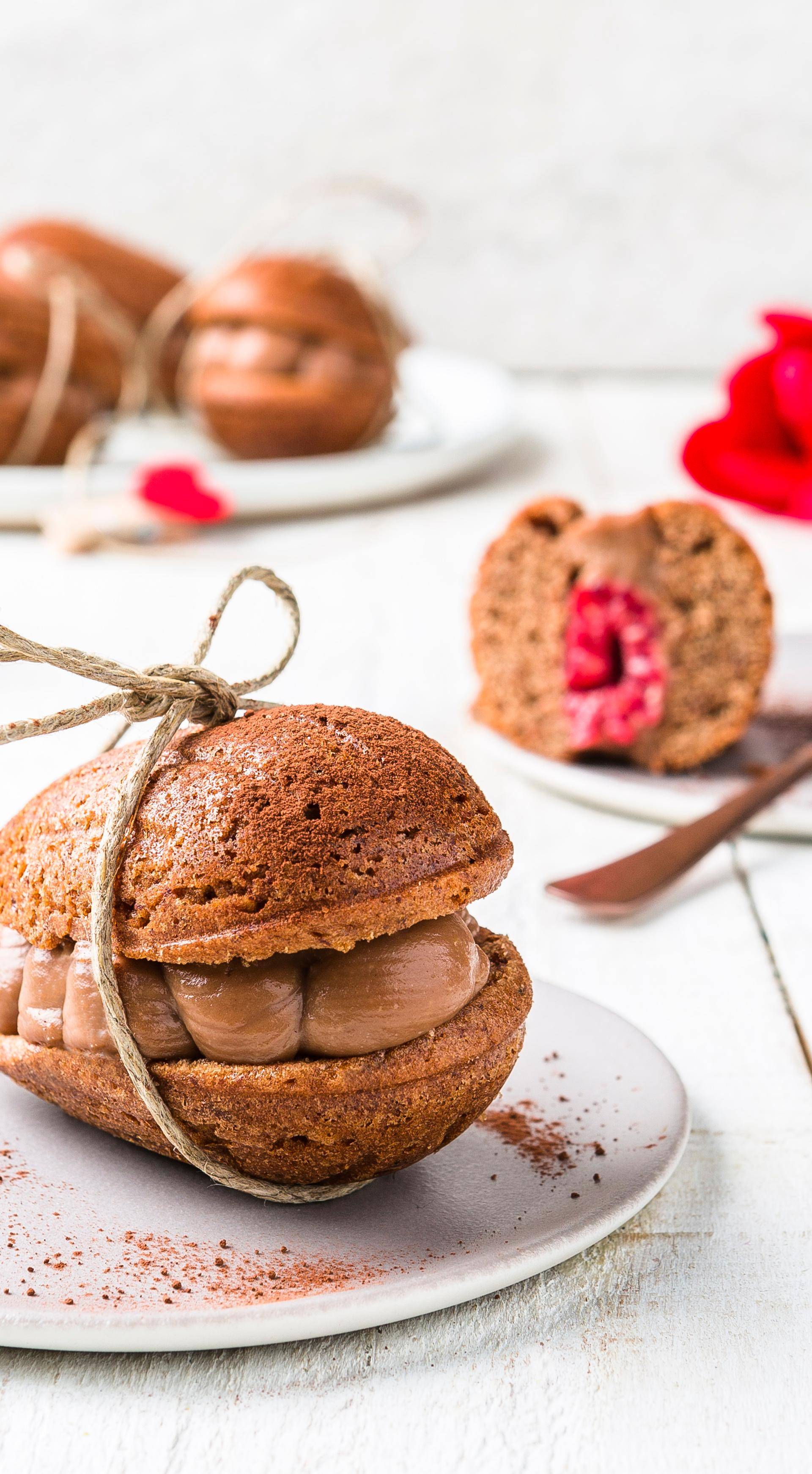 Madeleines sandwich tout choco - Recette Cake Factory | Tefal