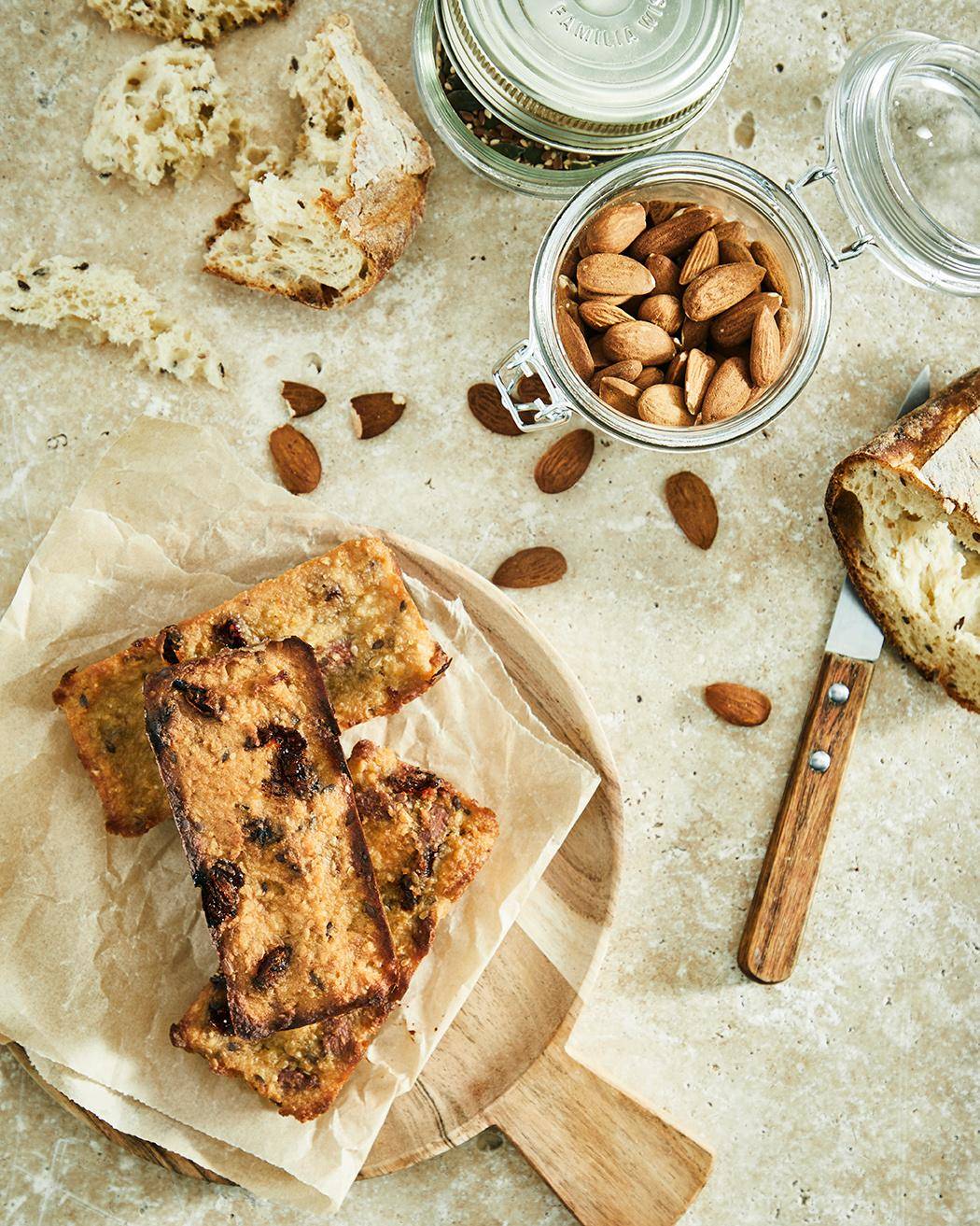 Barres de céréales au pain rassis - Recepten Cake Factory | Tefal