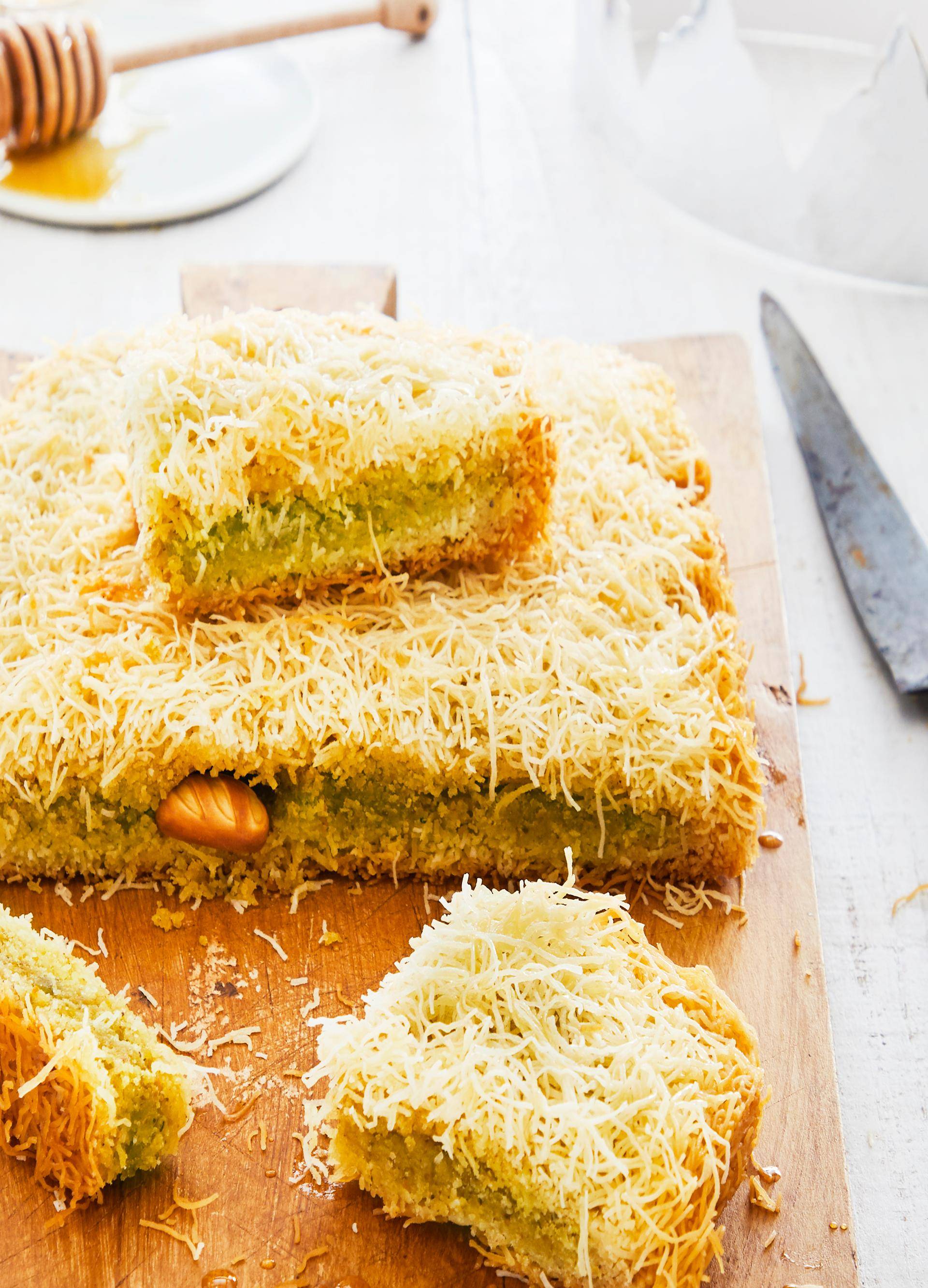 Galette kadaif amande-pistache - Recette Cake Factory | Tefal