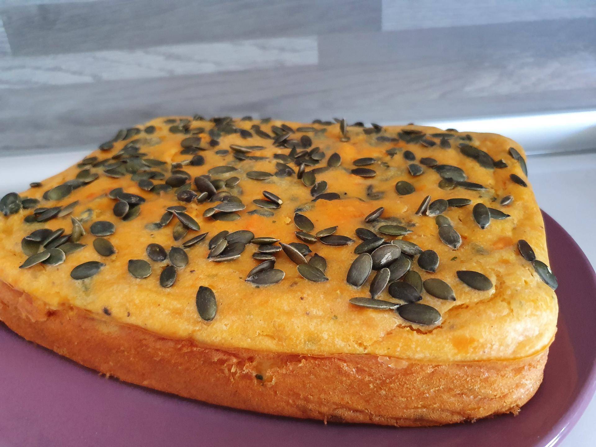 Muffin ou flan de patate douce chèvre boursin graines de courge - Recette Cake Factory | Tefal