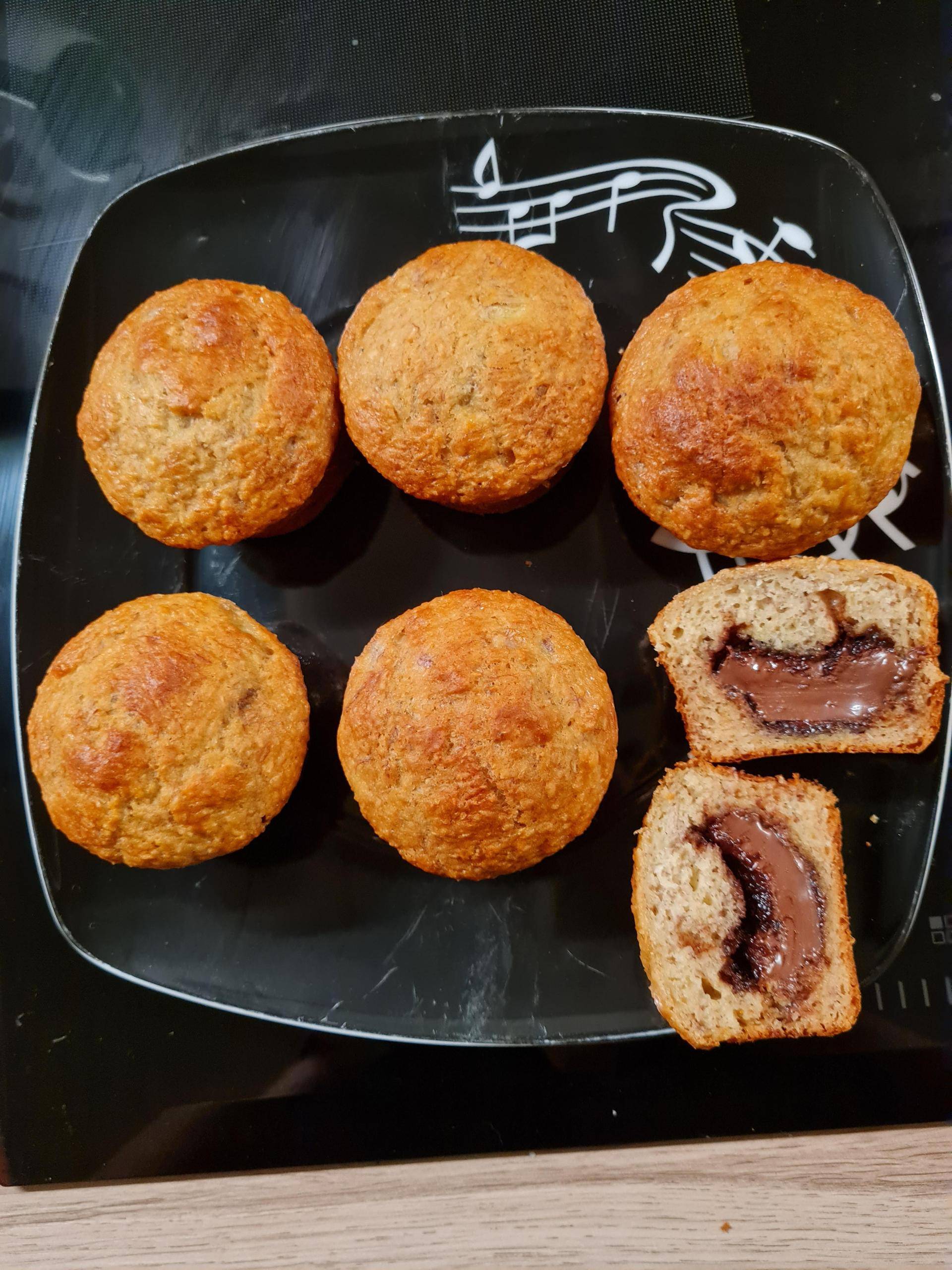 Moelleux banane coco et cœur nutella - Recette Cake Factory Délices | Tefal