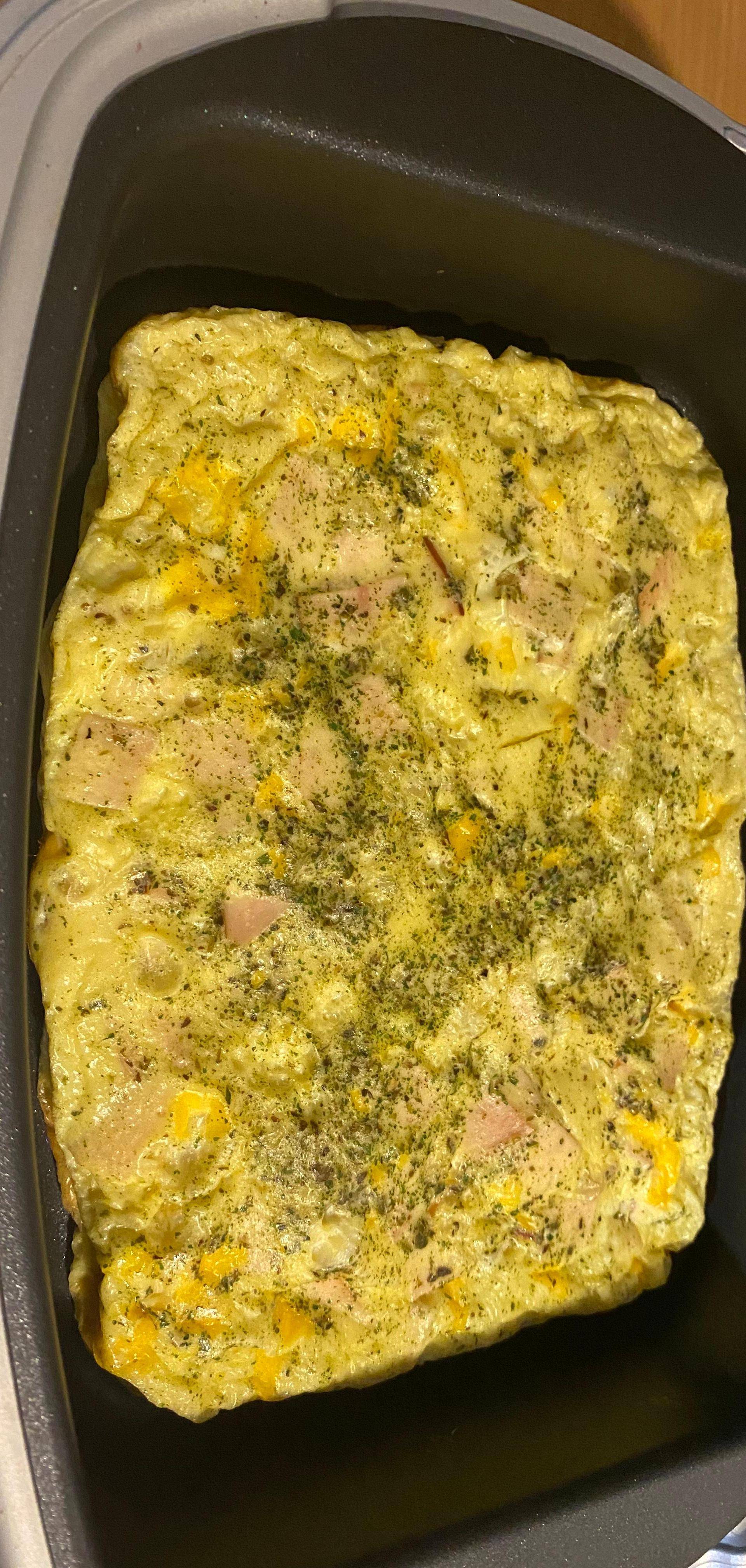 Omelette blanc de poulet - Recette Cake Factory Délices | Tefal