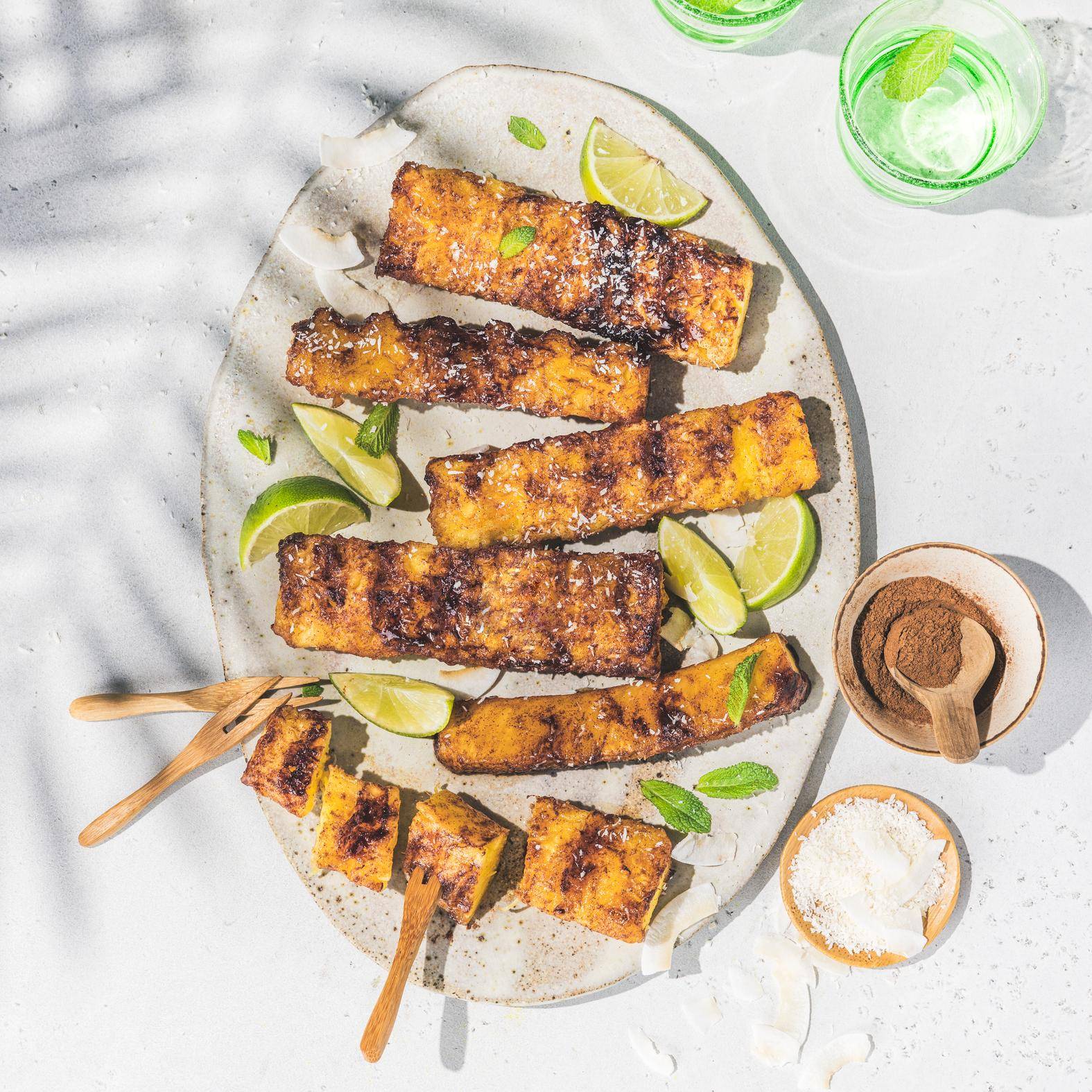 Ananas grillé à la brésilienne - Recette OptiGrill 4in1 | Tefal