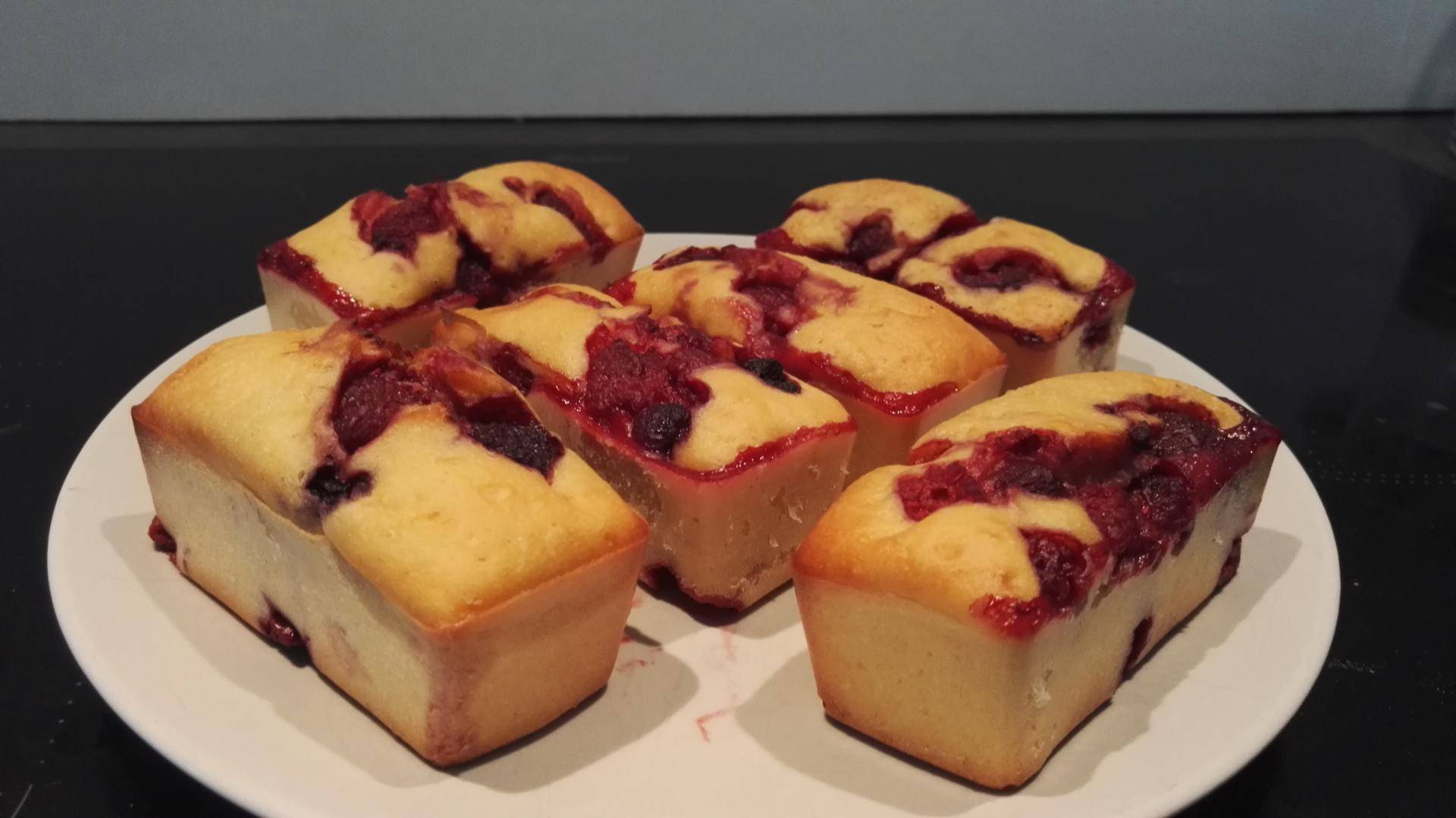 Gâteaux aux framboises super allégé (2,5 pts WW) - Recette Cake Factory | Tefal