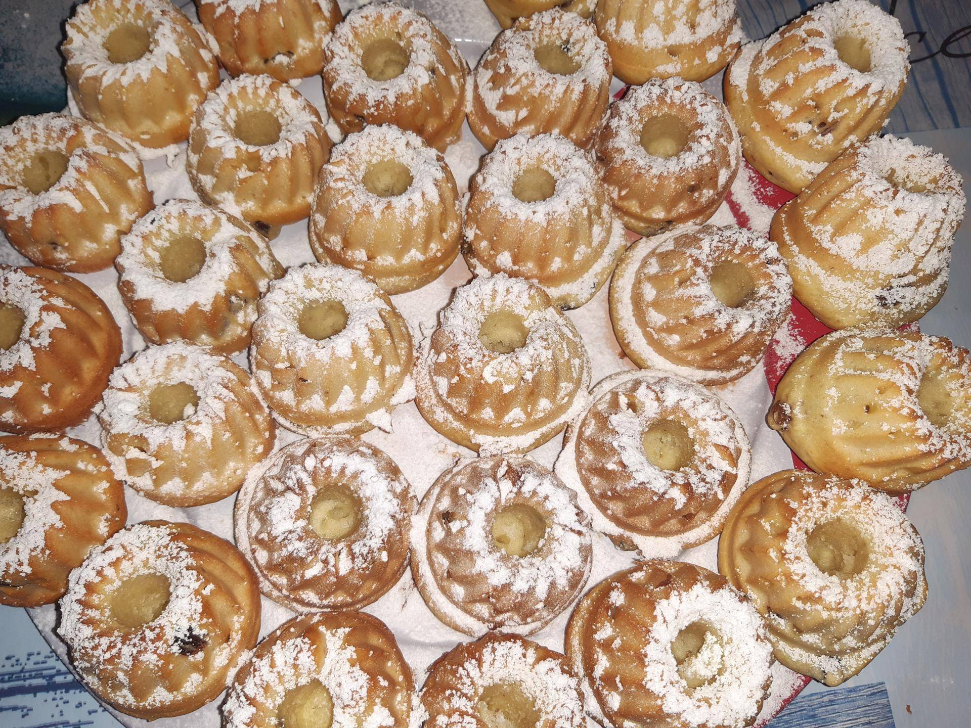 Mini kouglopfs aux raisins - Recette Cake Factory | Tefal