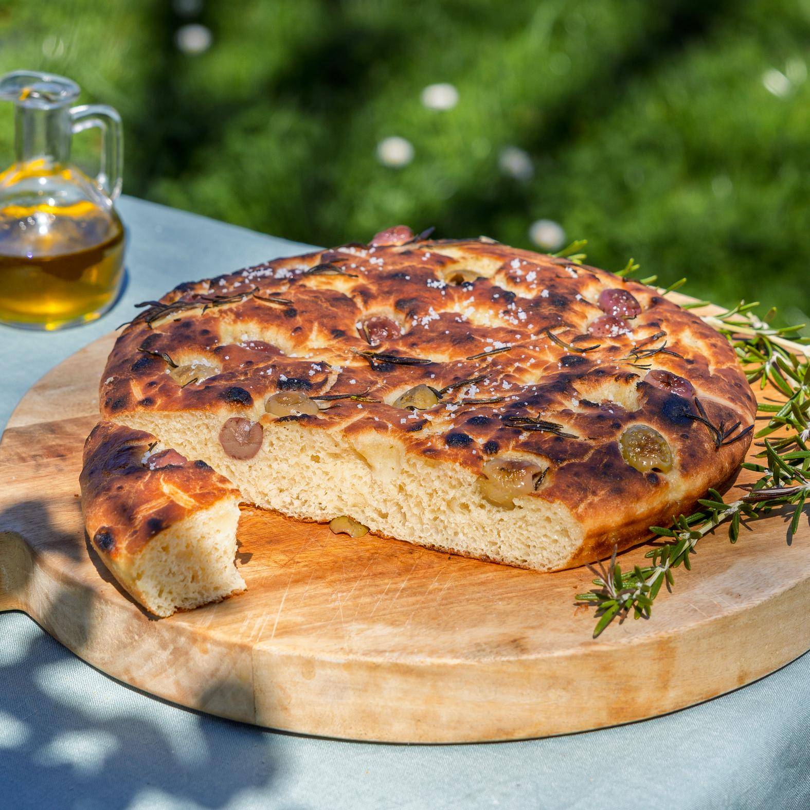 Focaccia aux olives - Recette Pizza Pronto | Tefal