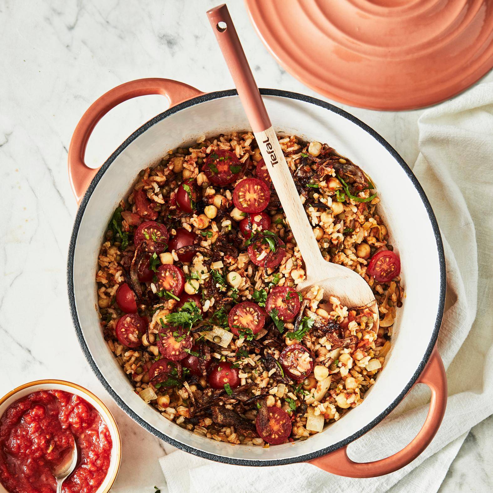 Riz au four à l'égyptienne - Recette Poêles et Casseroles | Tefal