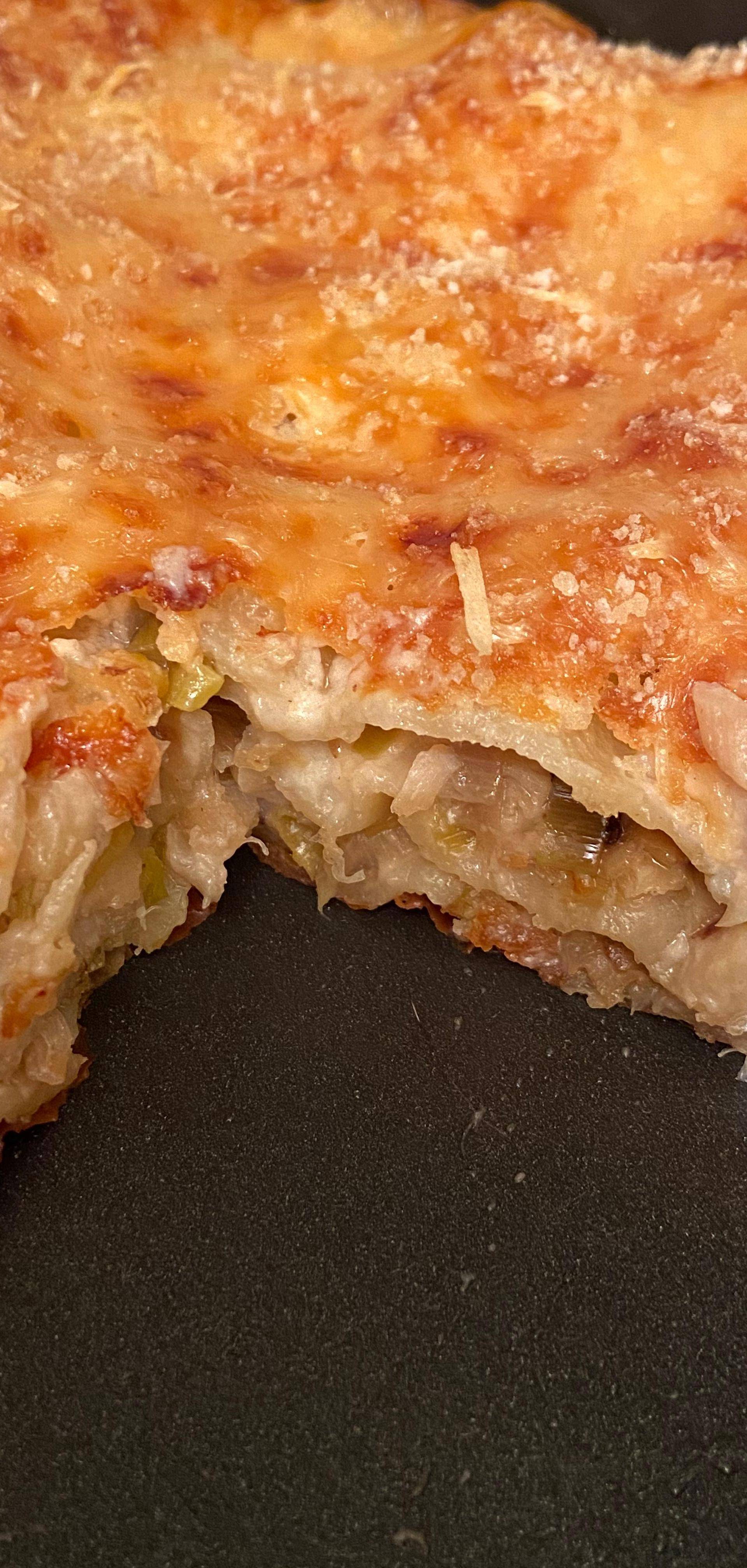 Lasagnes poireaux et cabillaud - Recette Cake Factory | Tefal