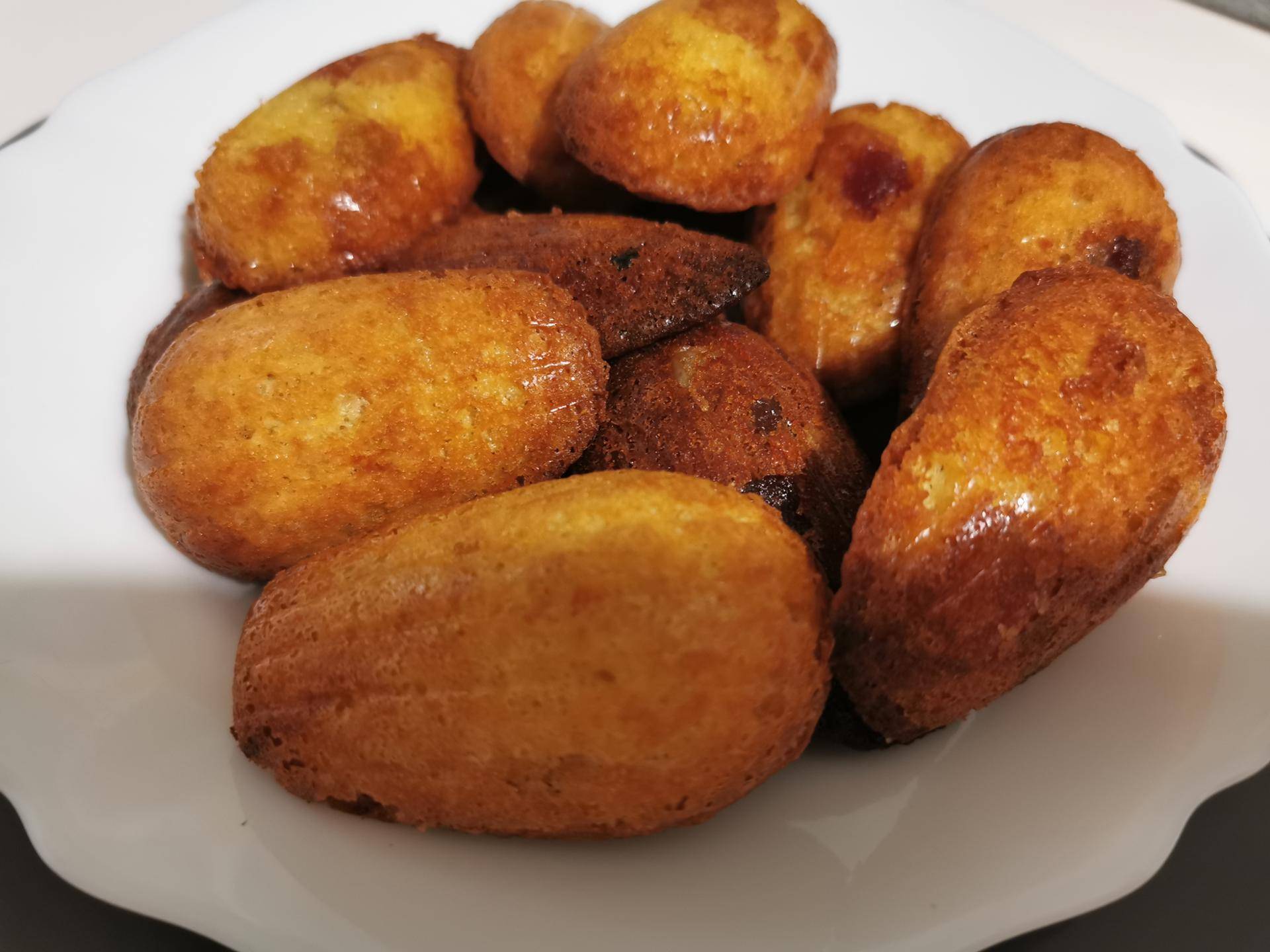 Madeleines aux fruits confits - Recepten Cake Factory | Tefal