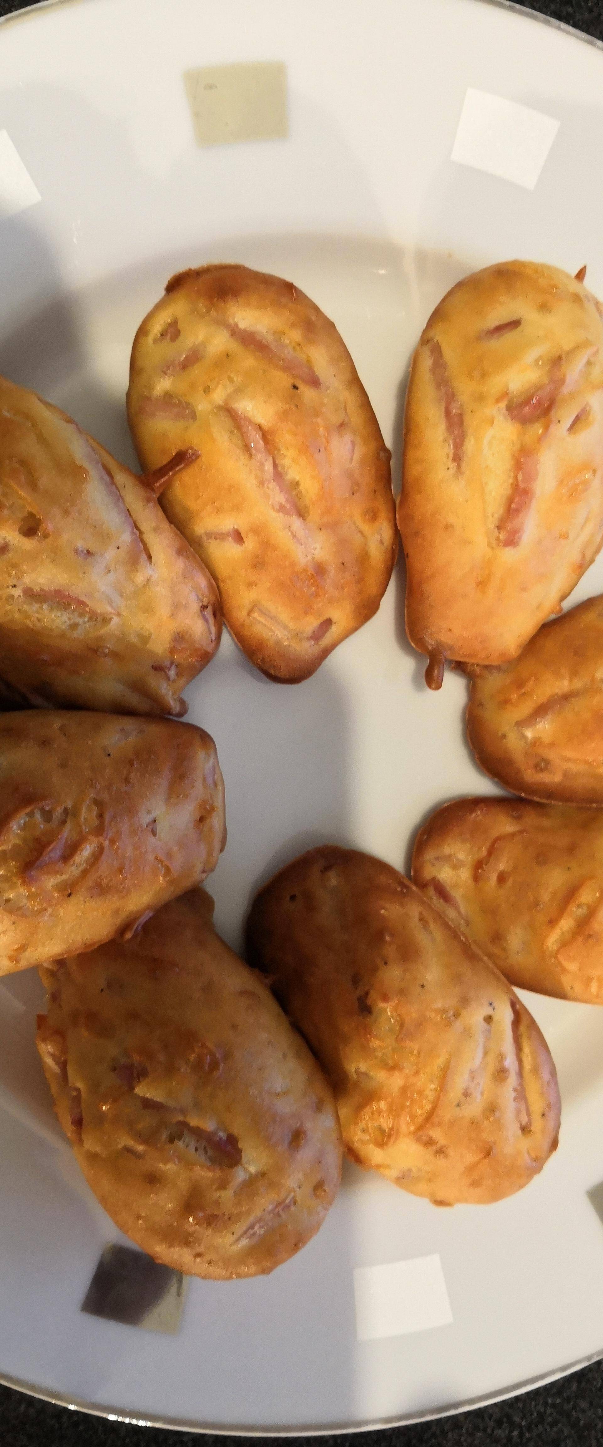 Madeleine dès jambon de dinde - Recette Cake Factory | Tefal