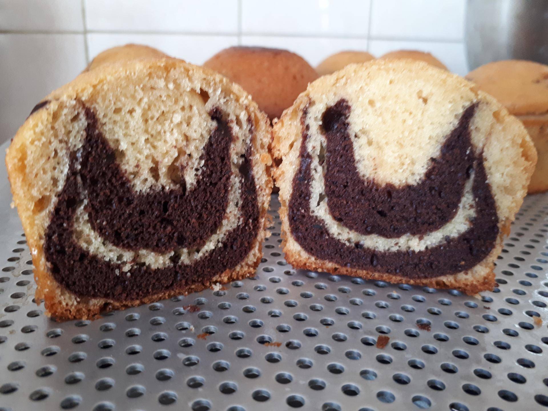 Gâteau au yaourt marbré - Recepten Cake Factory | Tefal