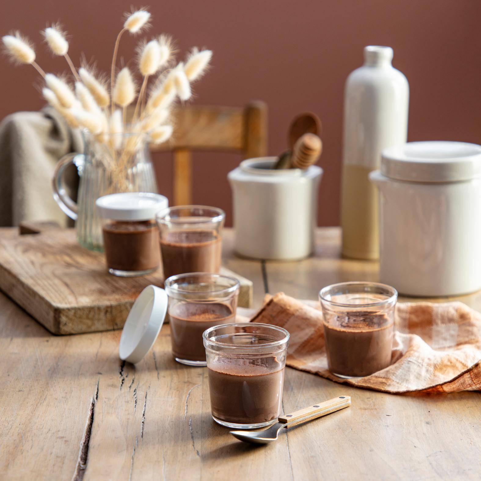 Crèmes allégées au chocolat - Recepten Cake Factory Délices | Tefal