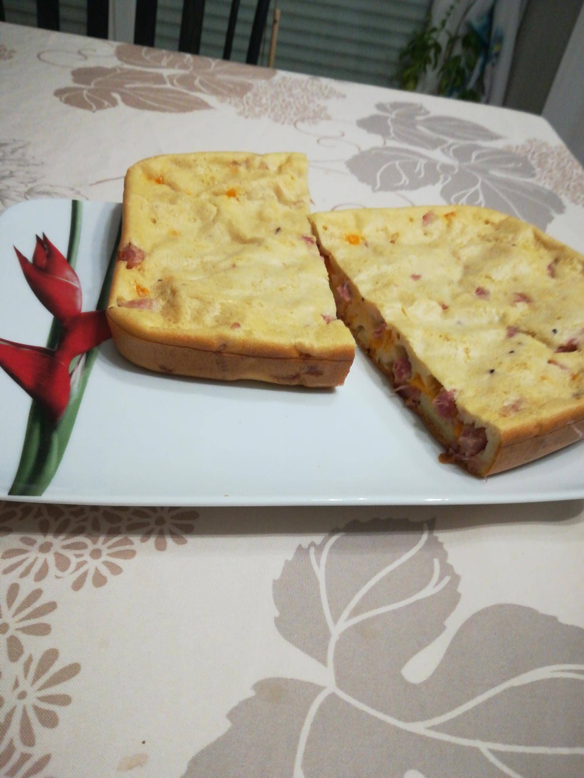 Clafoutis jambon mimolette - Recette Cake Factory | Tefal