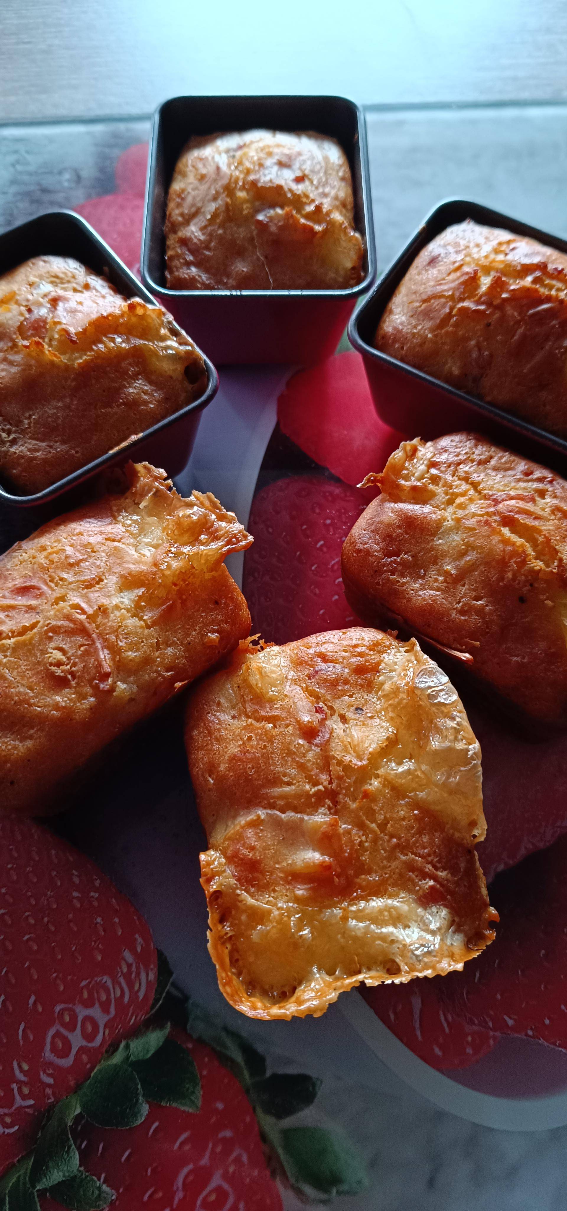 Mini Cake Reblochons Poitrine fumée - Recette Cake Factory Délices | Tefal