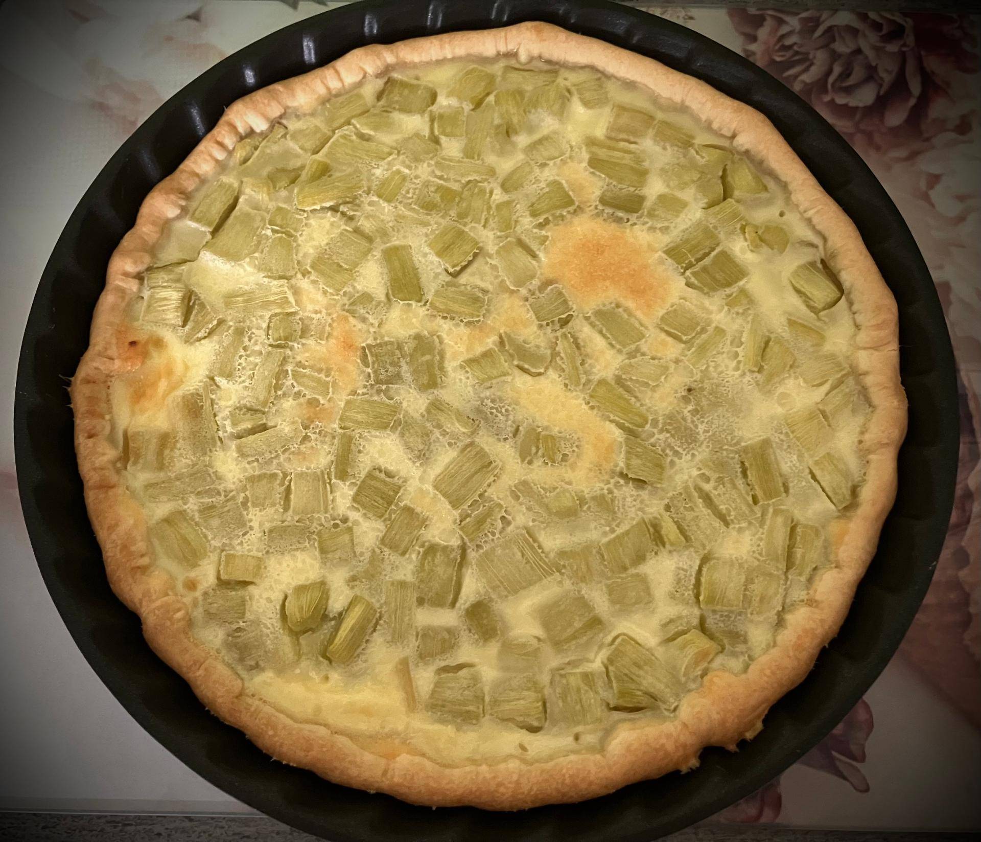 Tarte picarde à la rhubarbe - Recette Cake Factory Infinity | Tefal