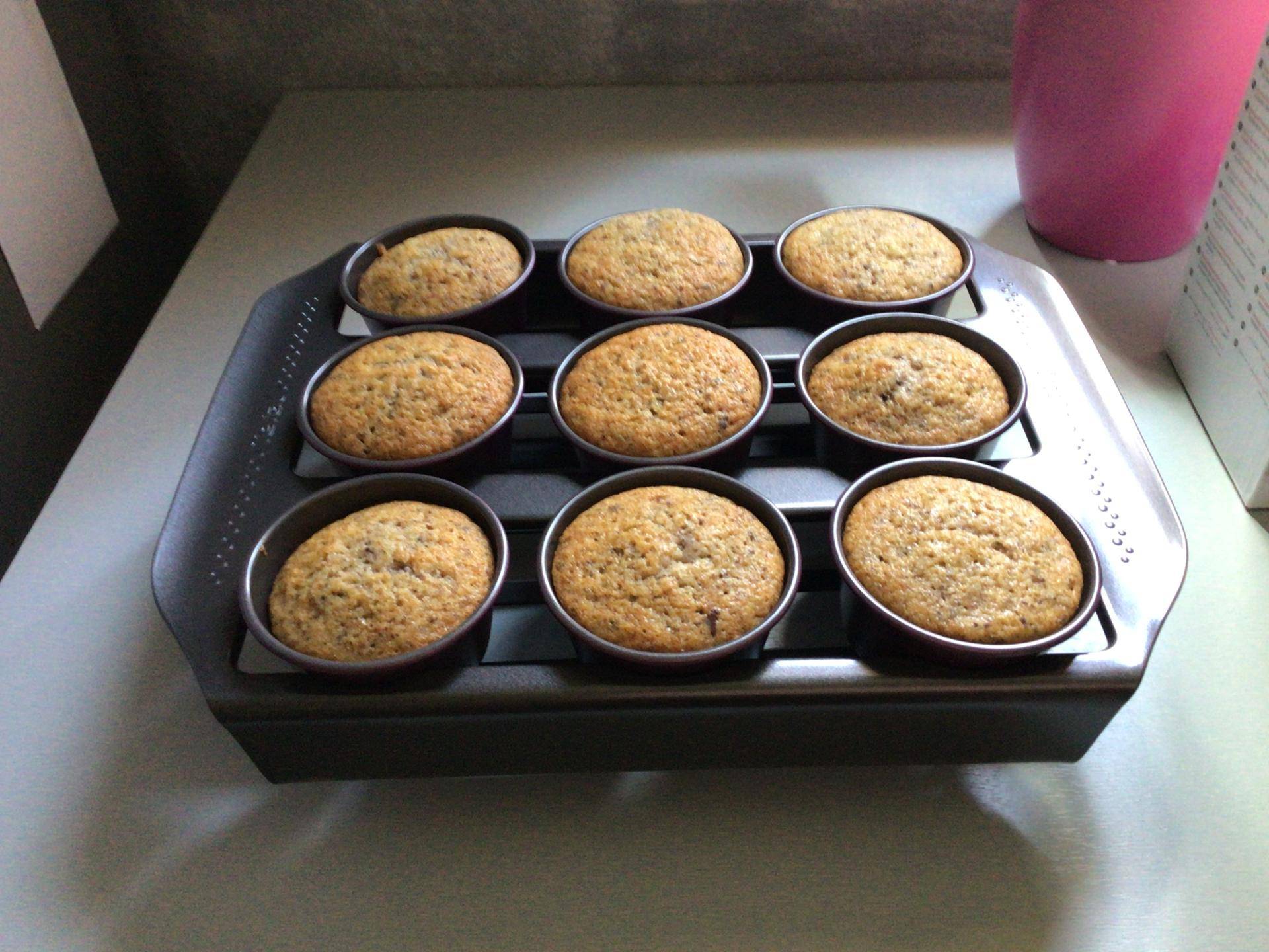 Muffins aux pépites de chocolat cœur nutella - Recette Cake Factory Infinity | Tefal