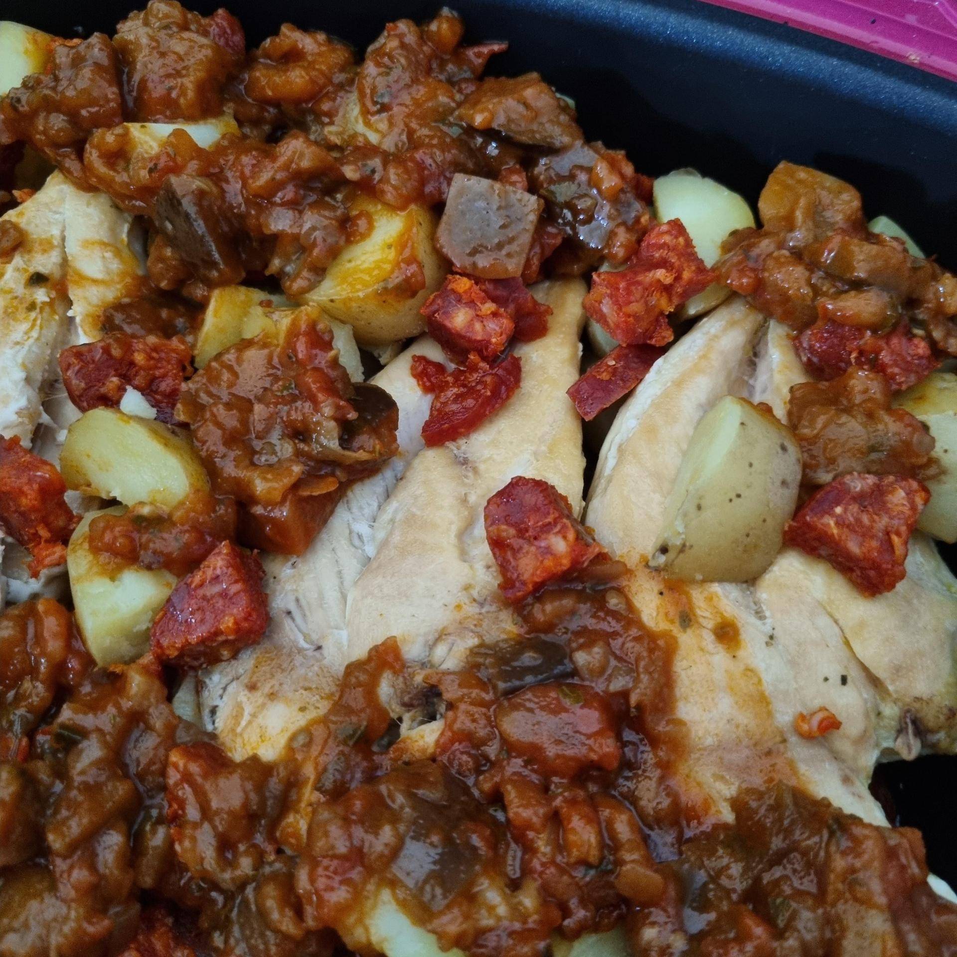 Filet poulet pomme de terre - Recepten Cake Factory Délices | Tefal