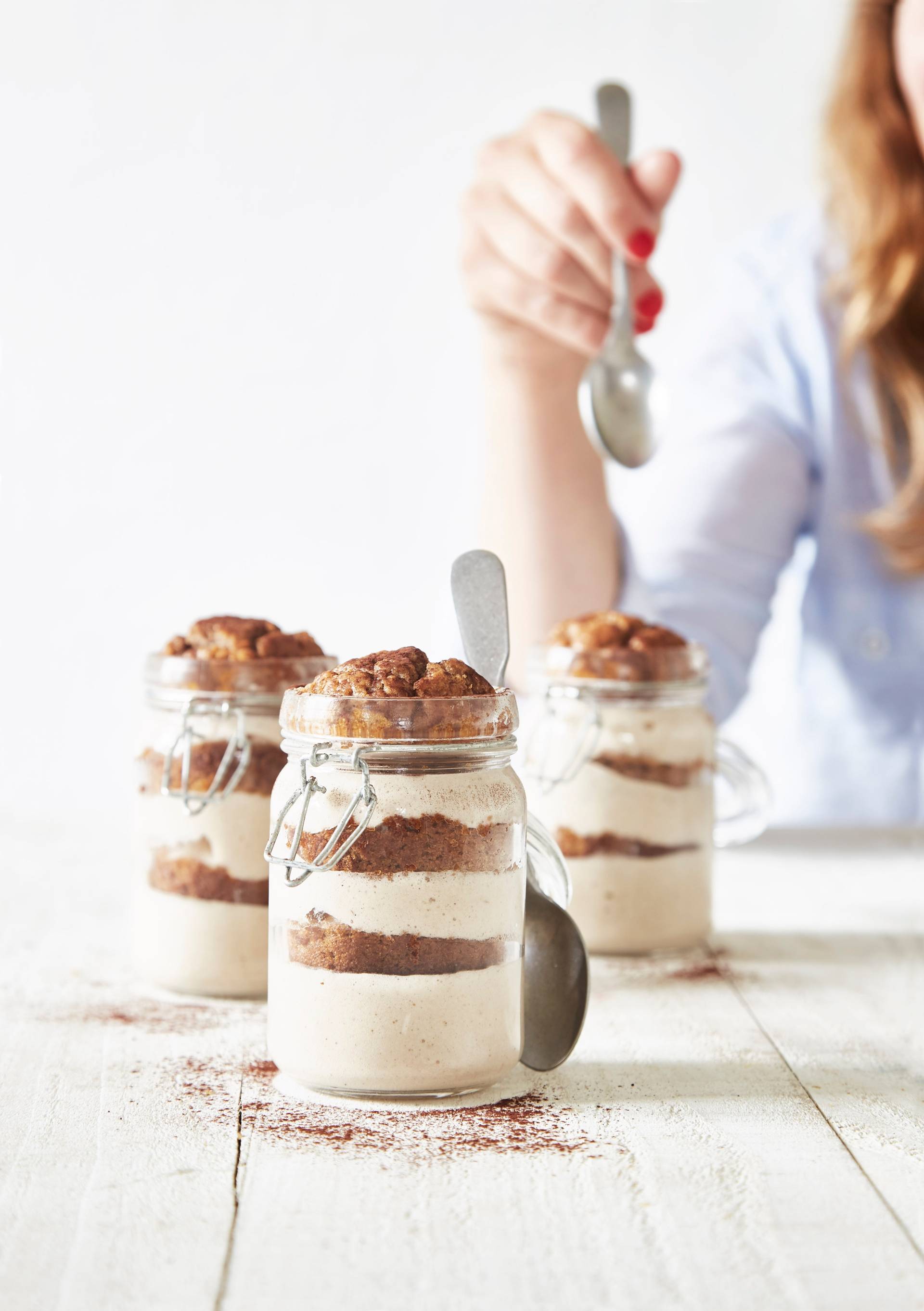 Tiramisu à la châtaigne vegan et sans gluten - Recette Cake Factory | Tefal