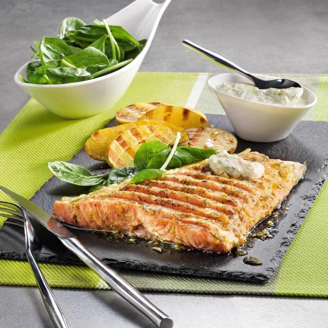 Saumon à la crème d'aneth - Recette OptiGrill 4in1 | Tefal