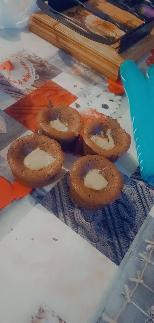 Cœurs coulant au chocolat et beurre de cacahuète - Recette Cake Factory Délices | Tefal