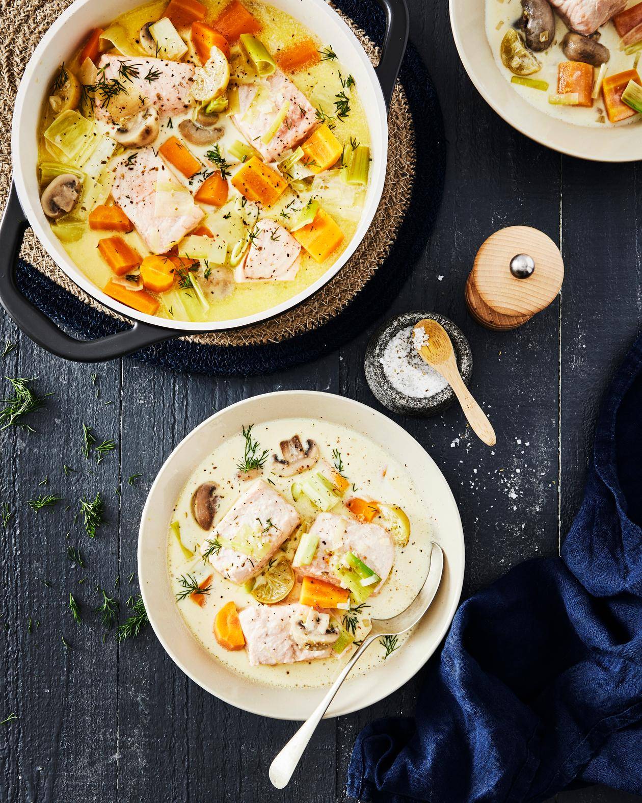 Blanquette de saumon rapide - Recepten undefined | Tefal