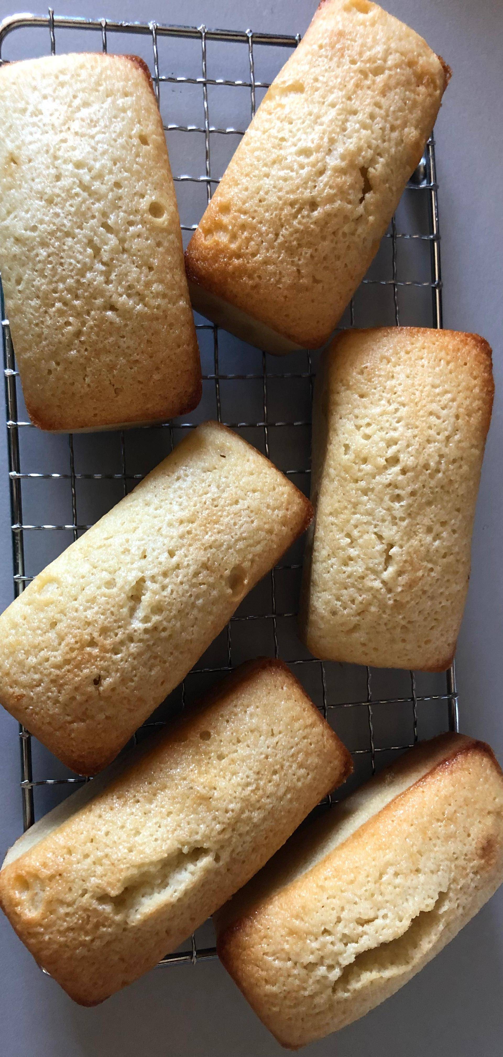Mini cakes amande façon Financier - Recette Cake Factory | Tefal